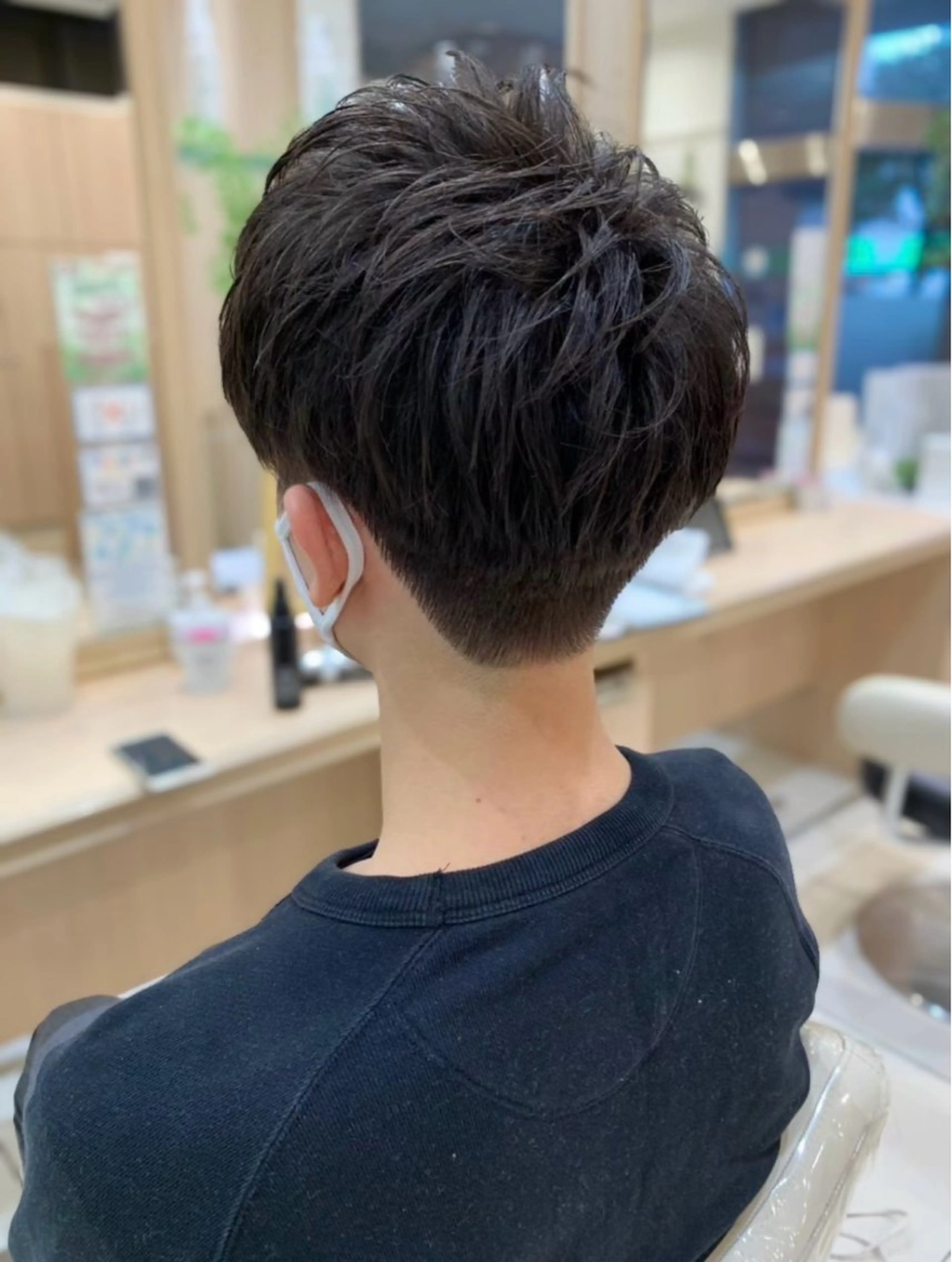 ショート カット 上村 夢斗のヘアスタイル