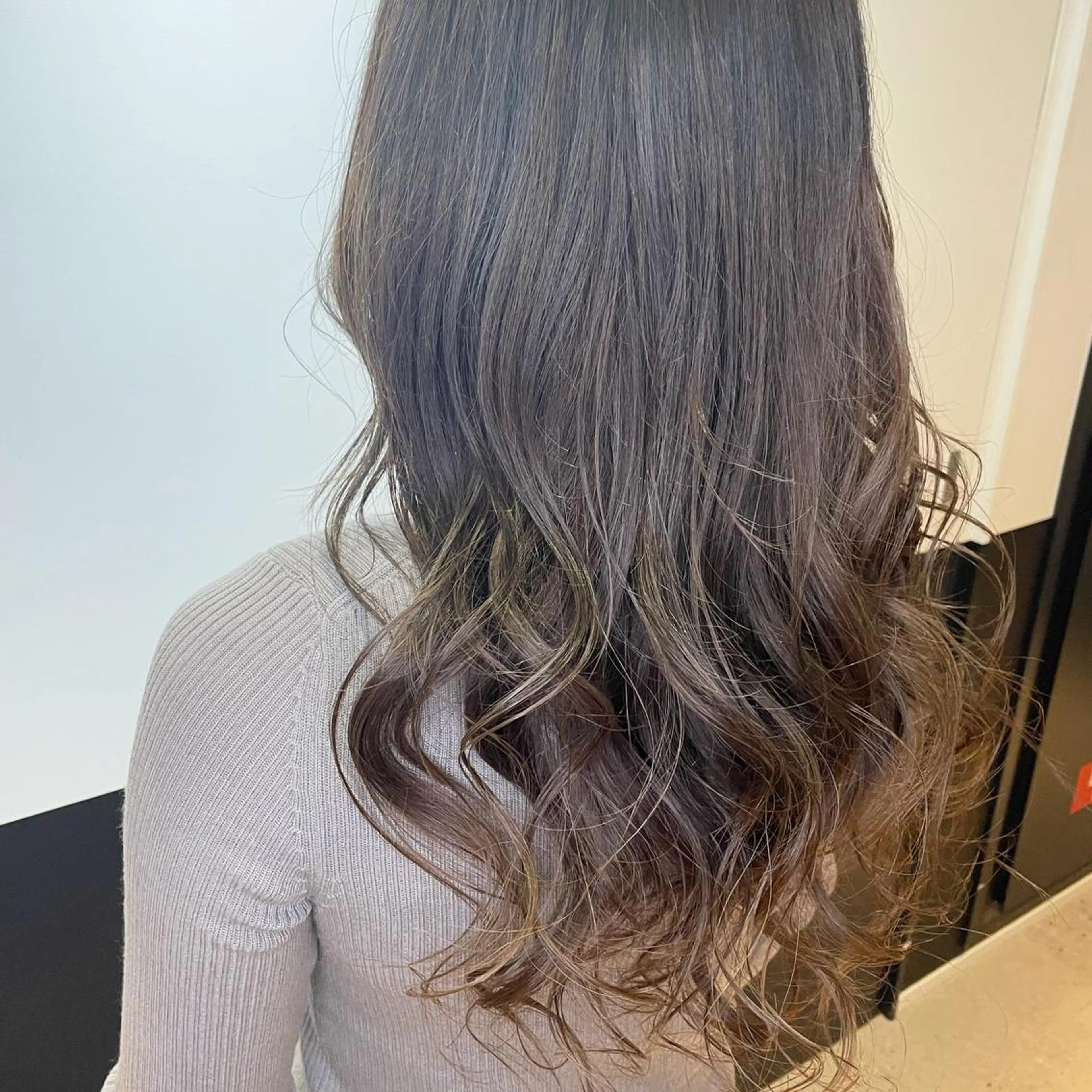 ロング カラー ハイライトカラー ハイライト ショート/脱白髪染め ☆宇﨑悠実のヘアスタイル