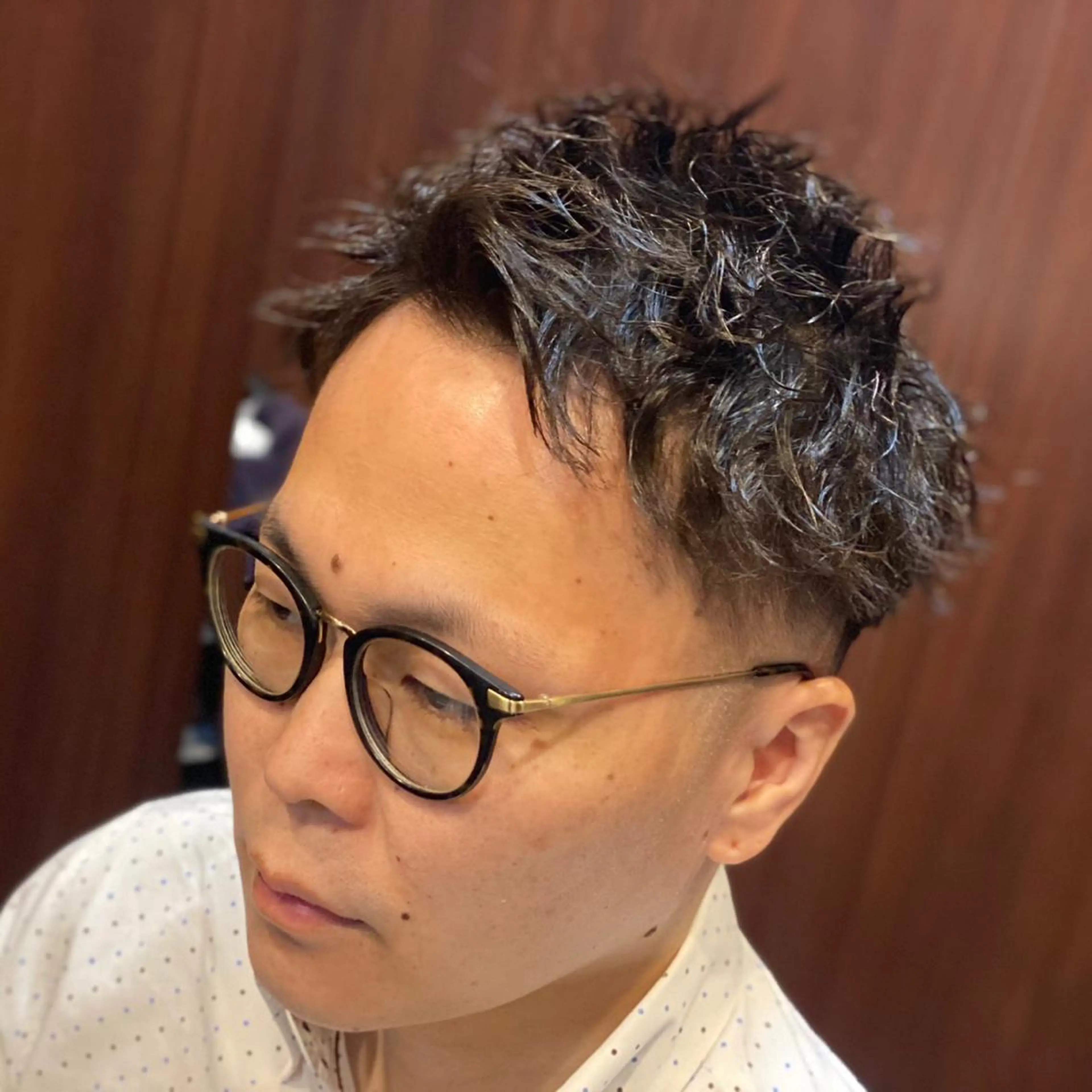 ショート 稲田 海斗のヘアスタイル
