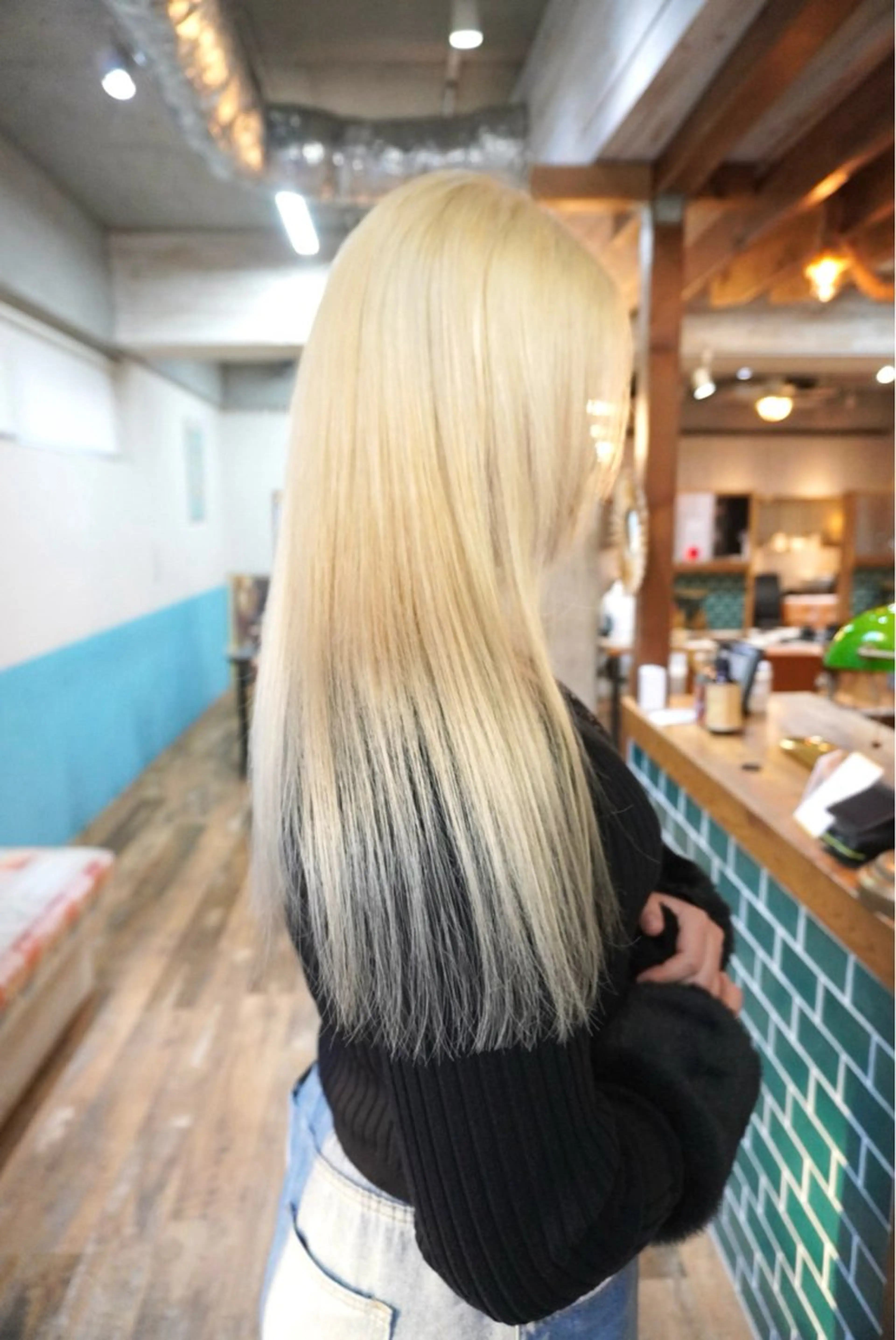 ロング カラー ヘアカラー トリートメント ❤️カラー得意 🧡松浦睦樹❤️のヘアスタイル