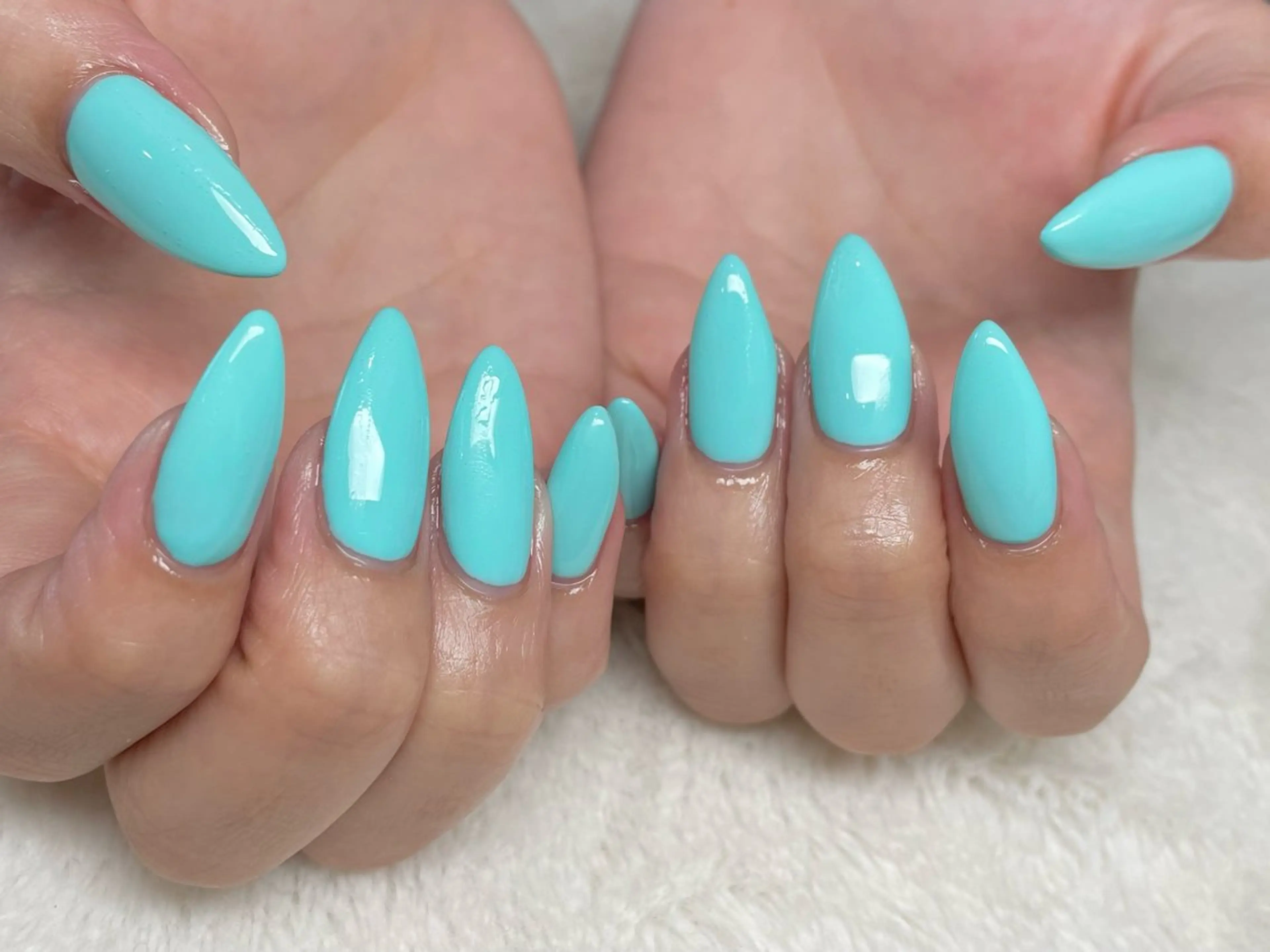ネイル ワンカラーネイル riri-nail Rie Endoのネイルデザイン