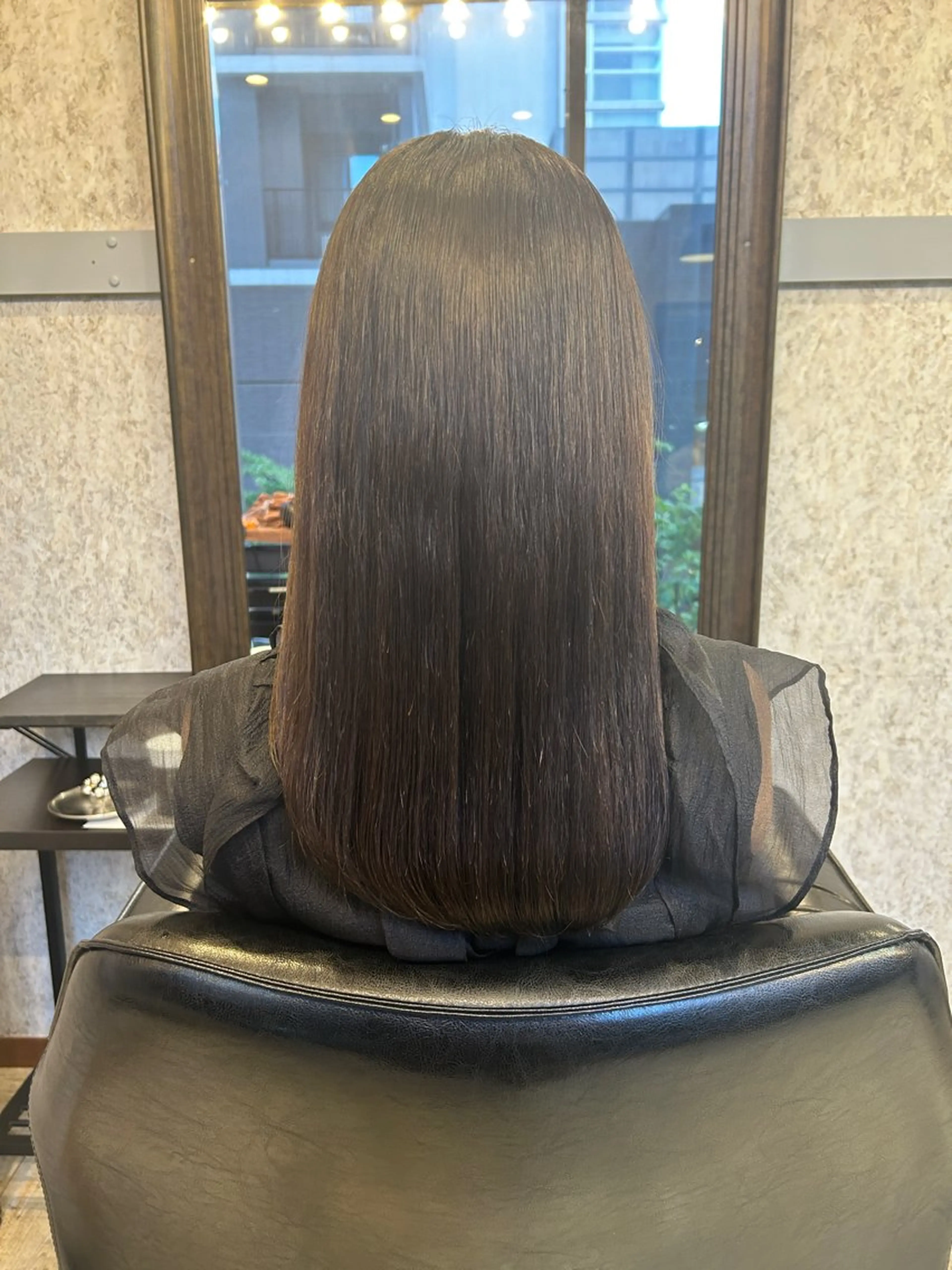 セミロング カラー ヘアカラー トリートメント 🌻柳谷 心渚🌻のヘアスタイル