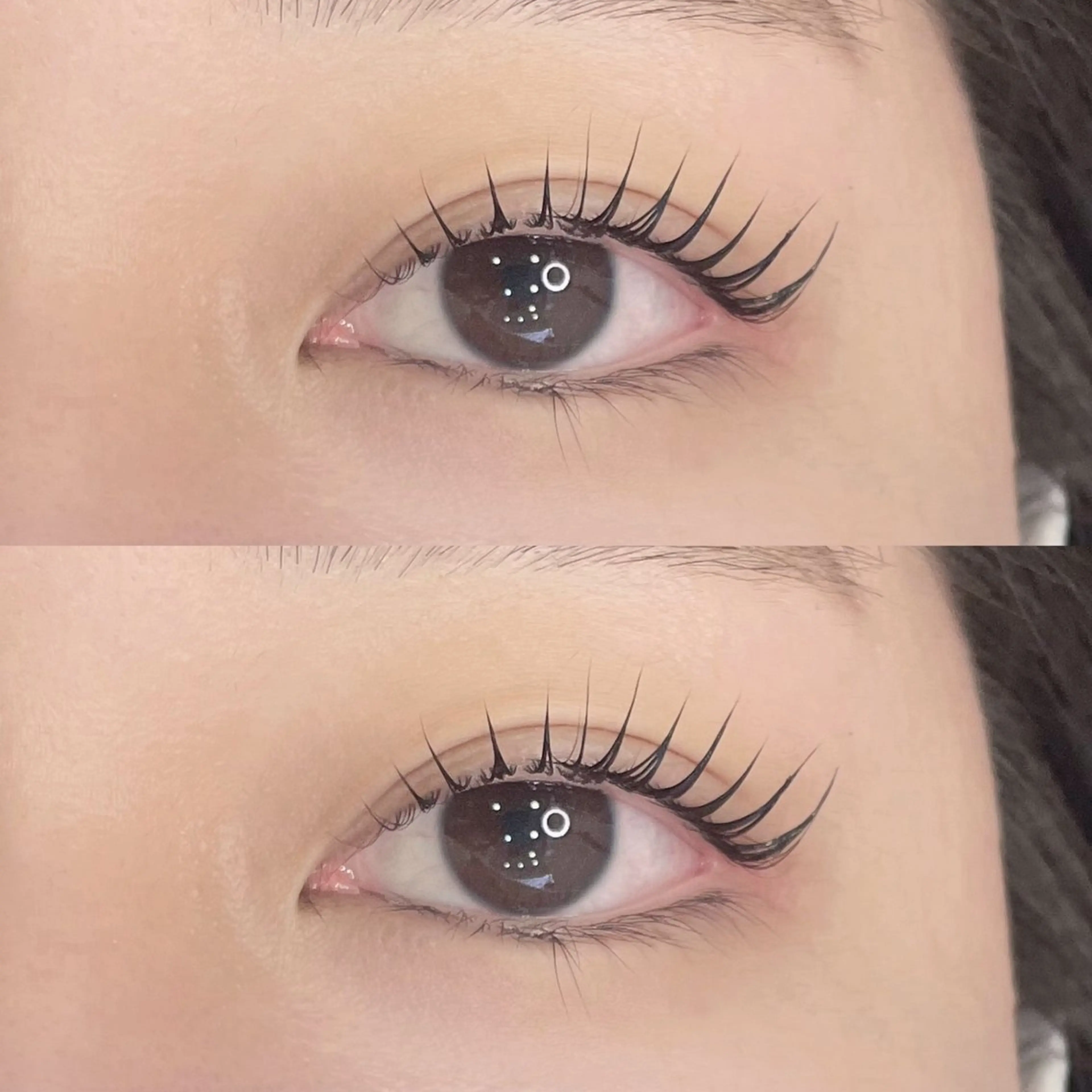 マツエク・マツパ パリジェンヌラッシュリフト miho 【韓国束感まつげ】のマツエク・マツパデザイン