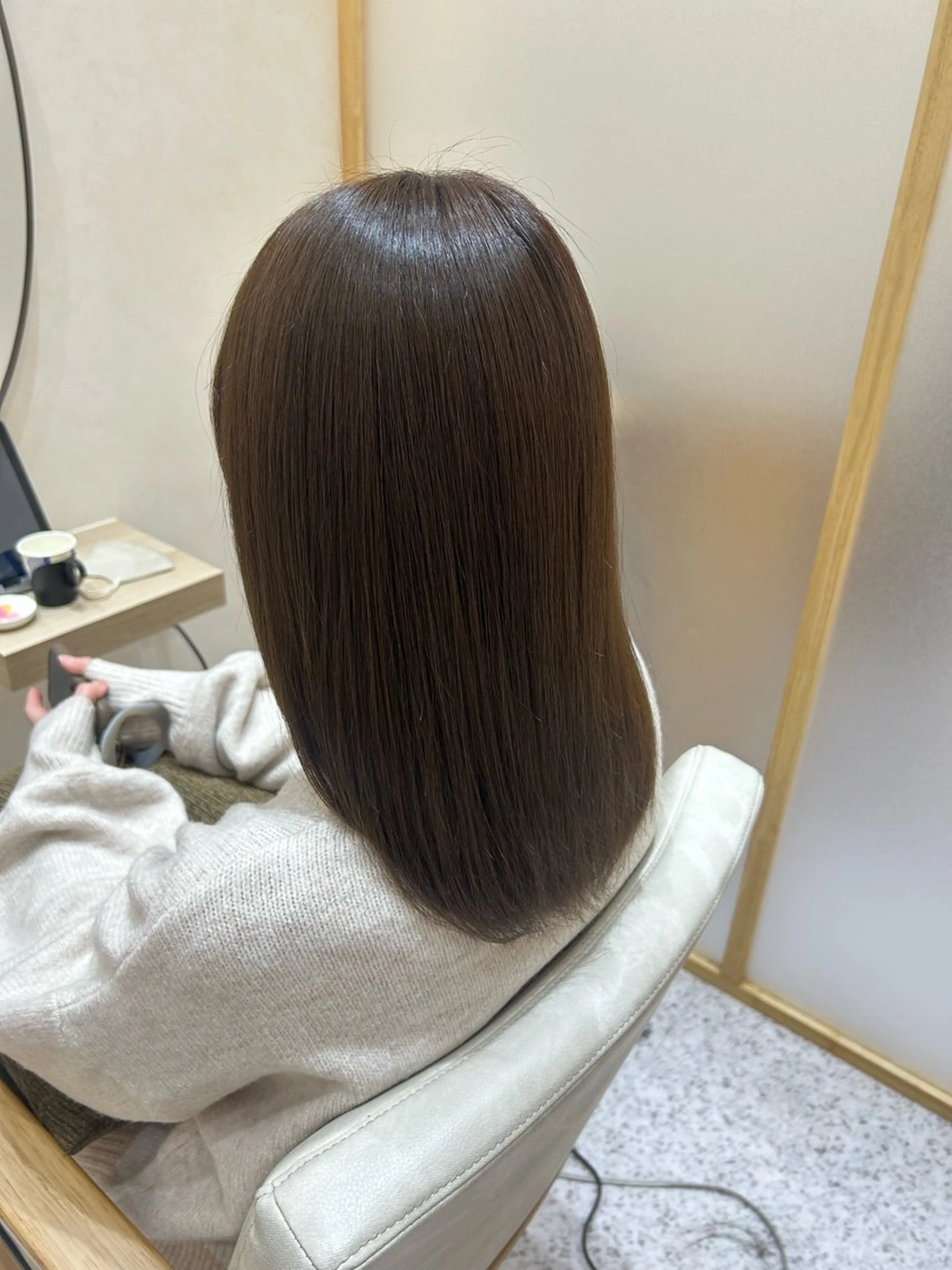 Yamamoto 半個室美容室zinaのヘアスタイル