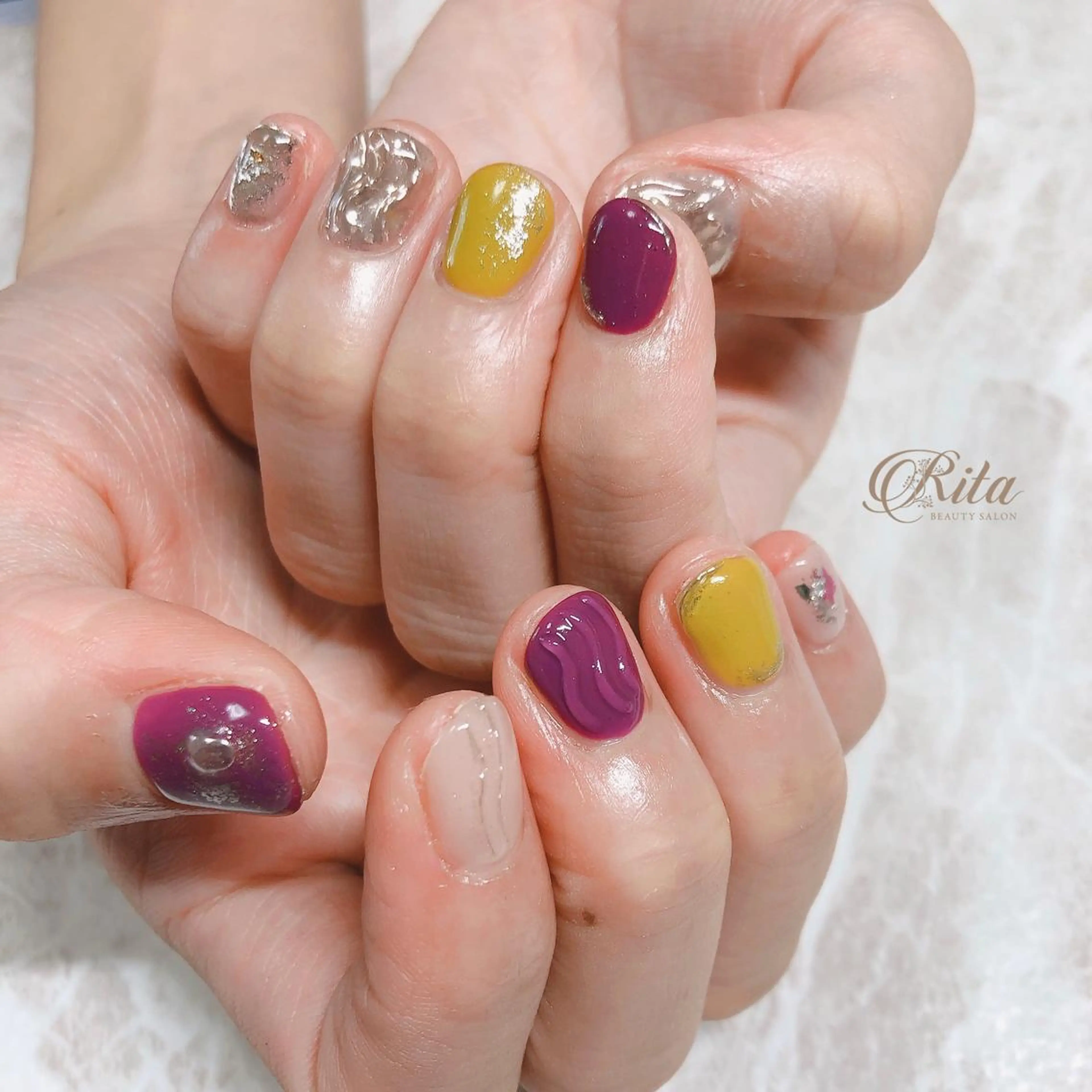 ネイル Rio 𓍼のネイルデザイン