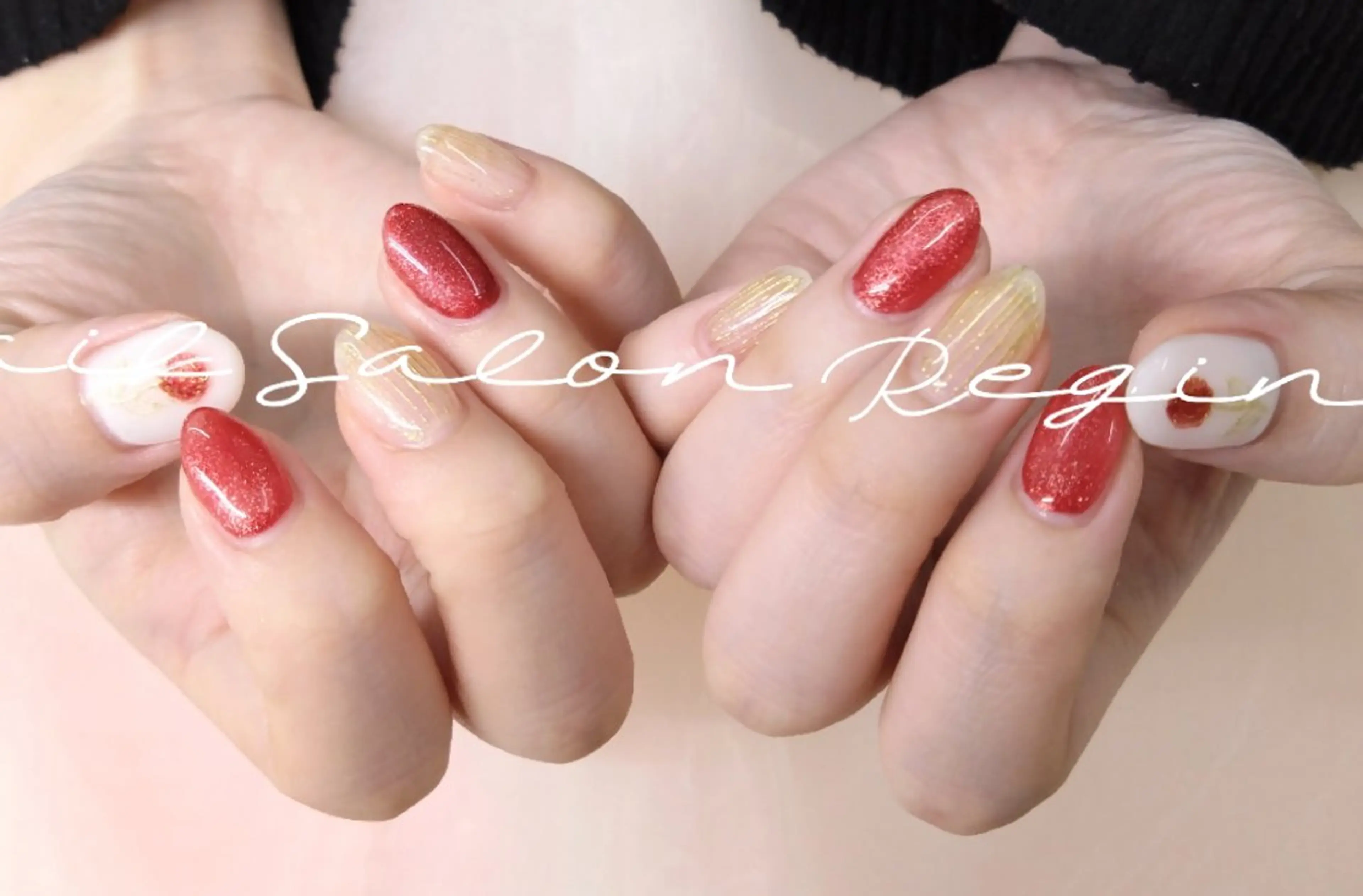 ネイル アートネイル べっ甲ネイル チークネイル クリアネイル 長さ出し ハンドネイル ハンドケア N.S.R 上野御徒町のネイルデザイン