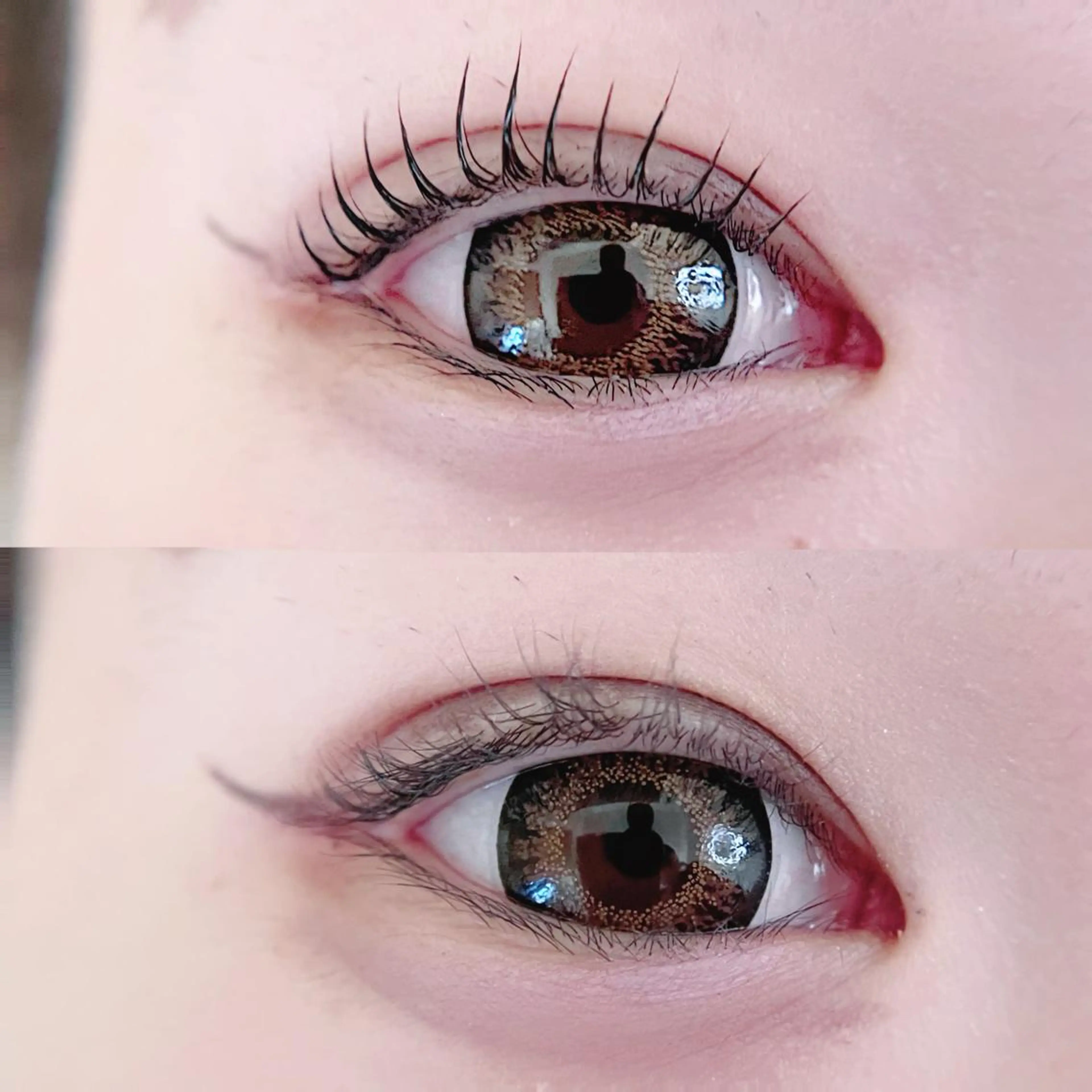 マツエク・マツパ ナチュラル 一重×まつ毛パーマ マツパ Chante Lily所属・森崎 麗のマツエク・マツパデザイン