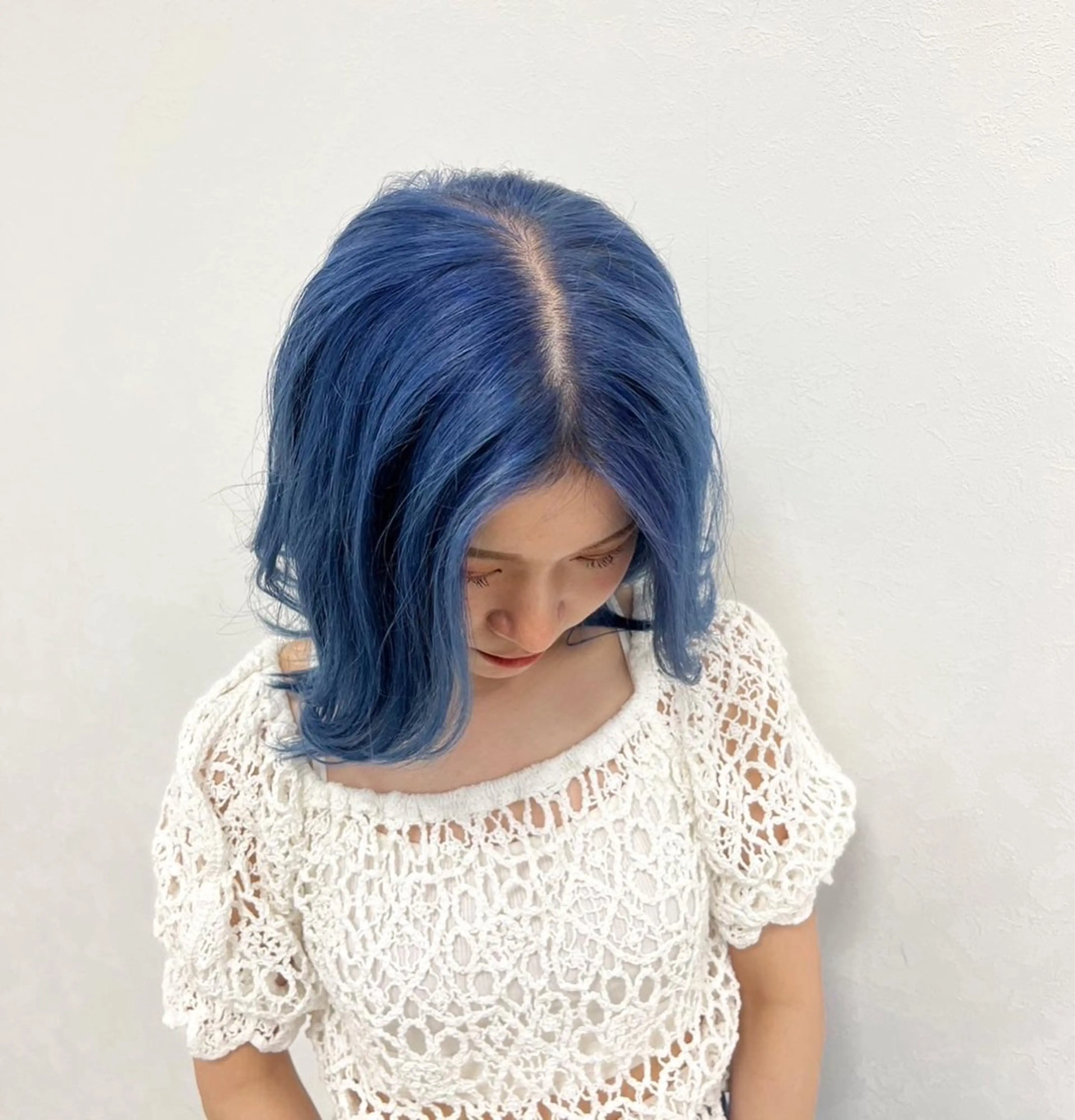 セミロング カラー ブリーチ 透明感カラー 韓国風カラー 韓国風ヘア ヘアカラー ✨武内凌太✨ 複雑履歴/ムラ修正のヘアスタイル