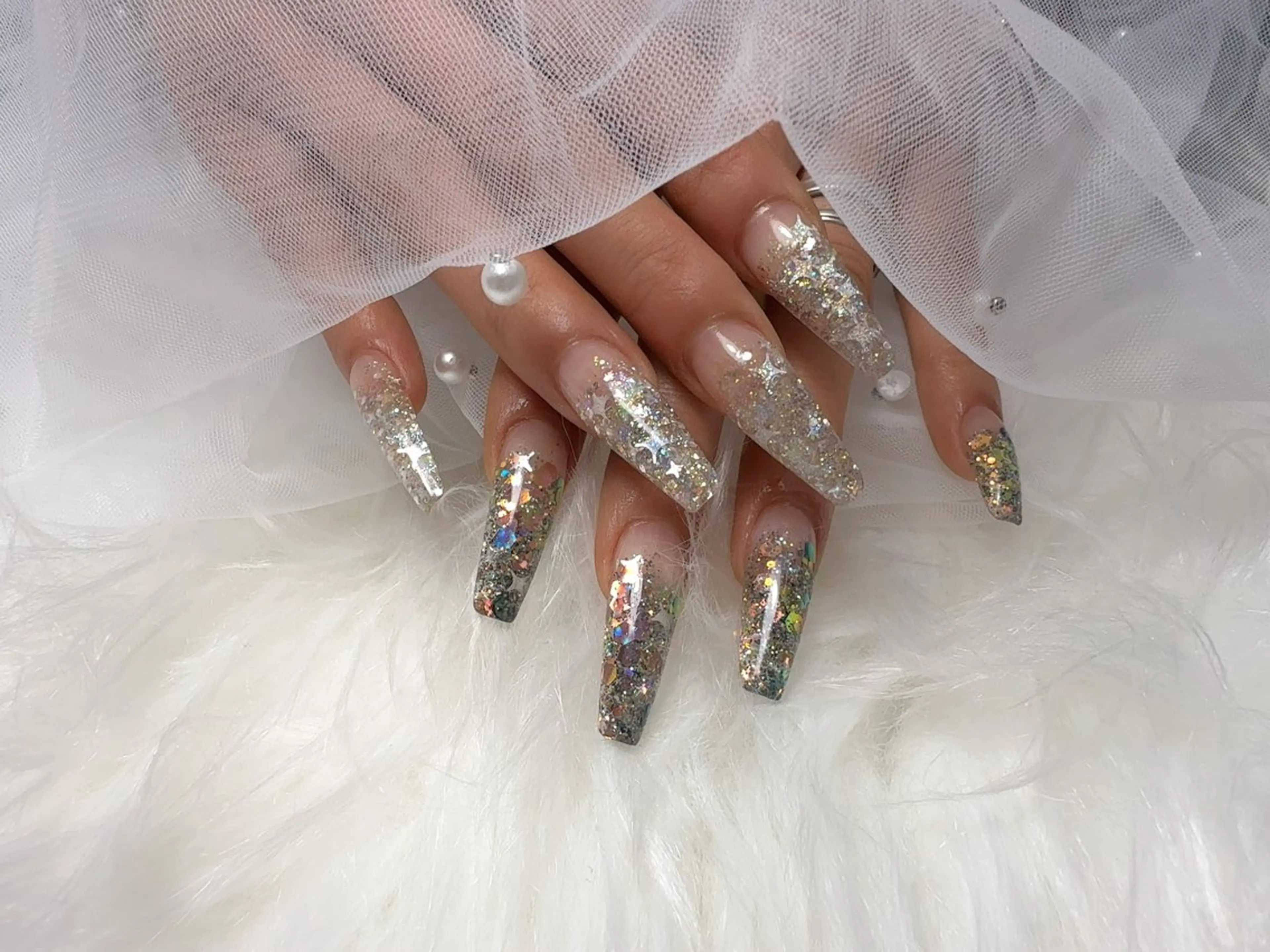 オフ無し限定！ラメスカルプ(2colorまで可)13時​〜​◎の写真