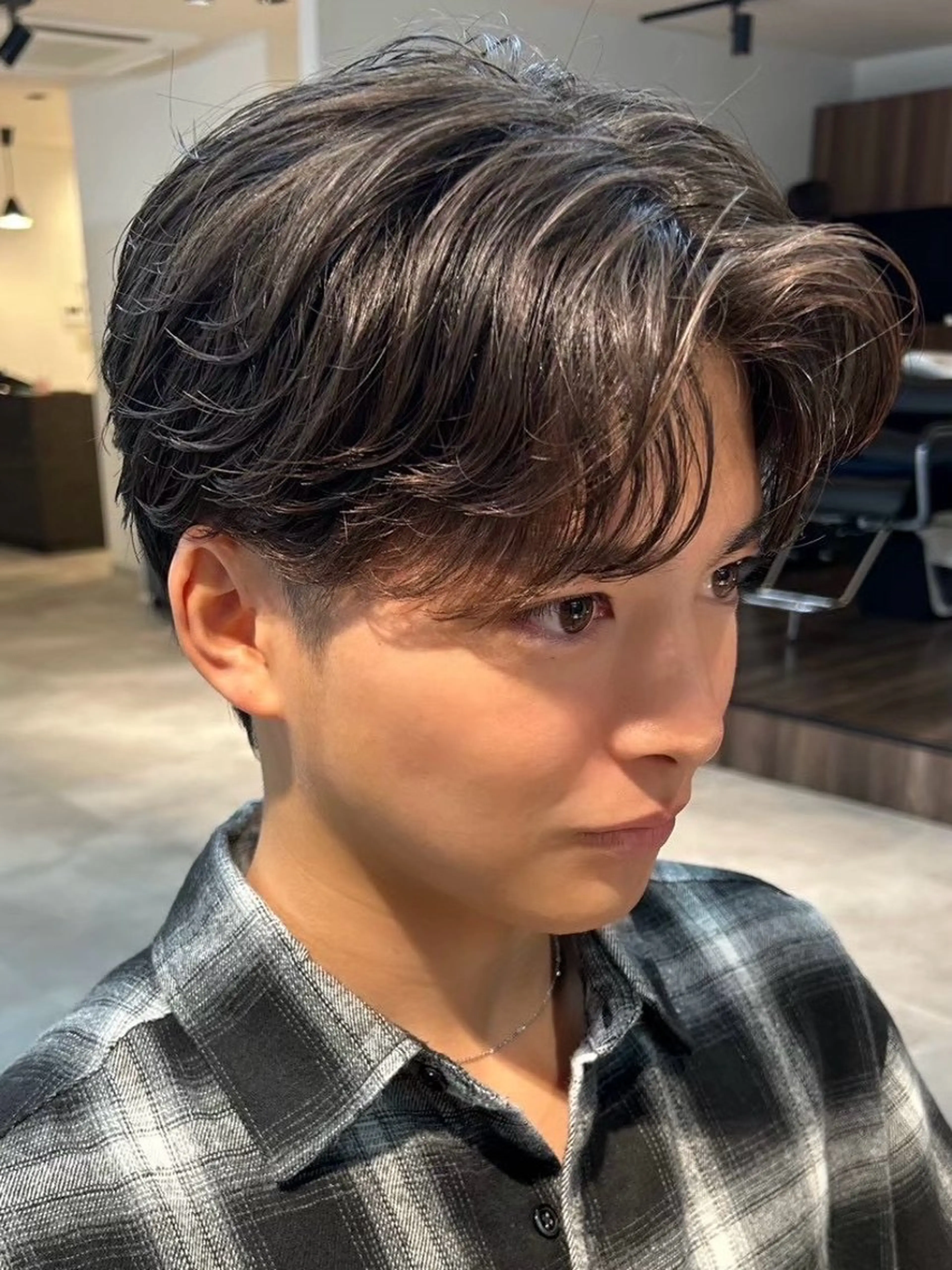 ショート メンズパーマ特化 /メンズ支持率◎のヘアスタイル
