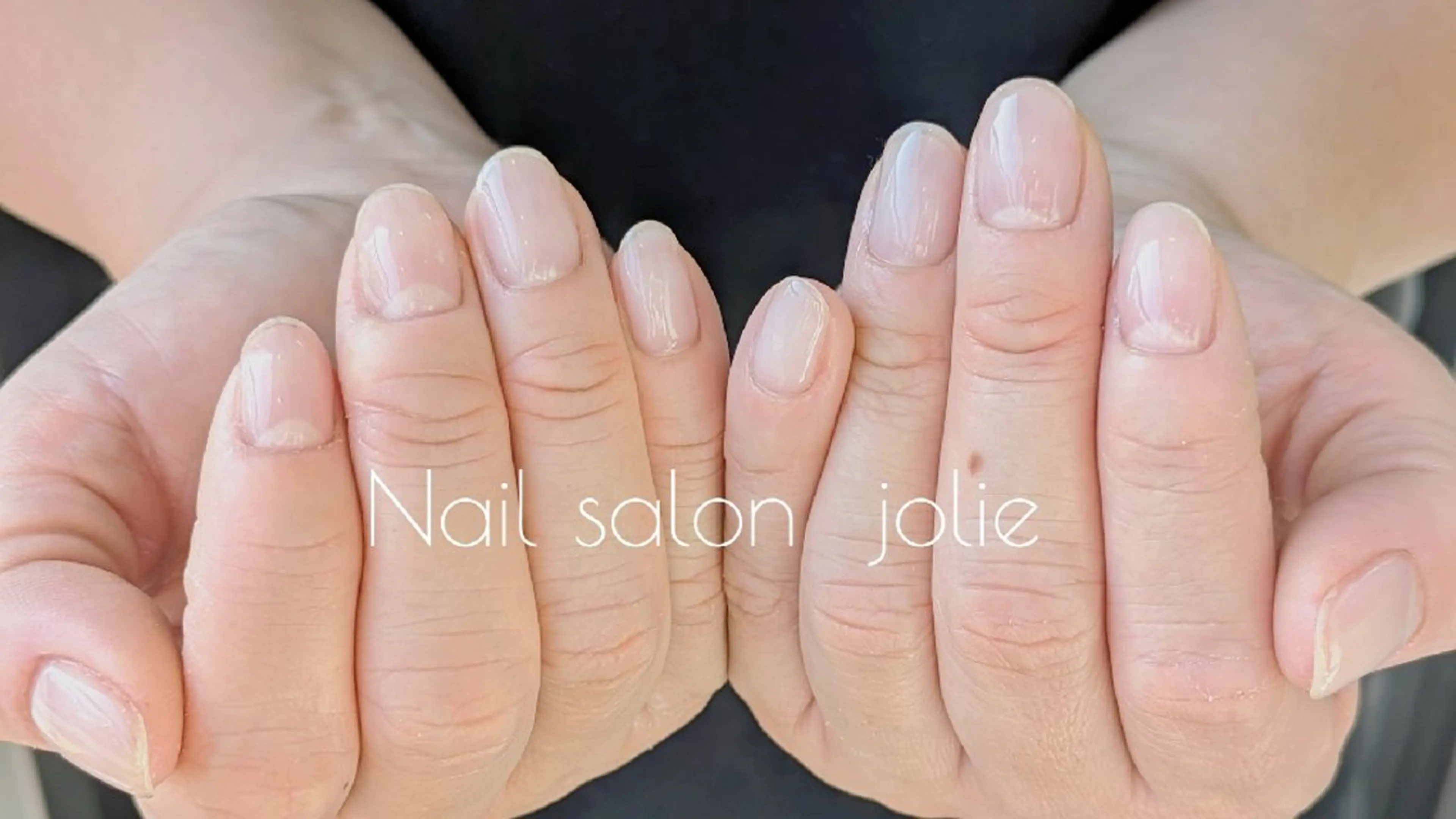 ネイル クリアネイル jolie  ISIHARAのネイルデザイン