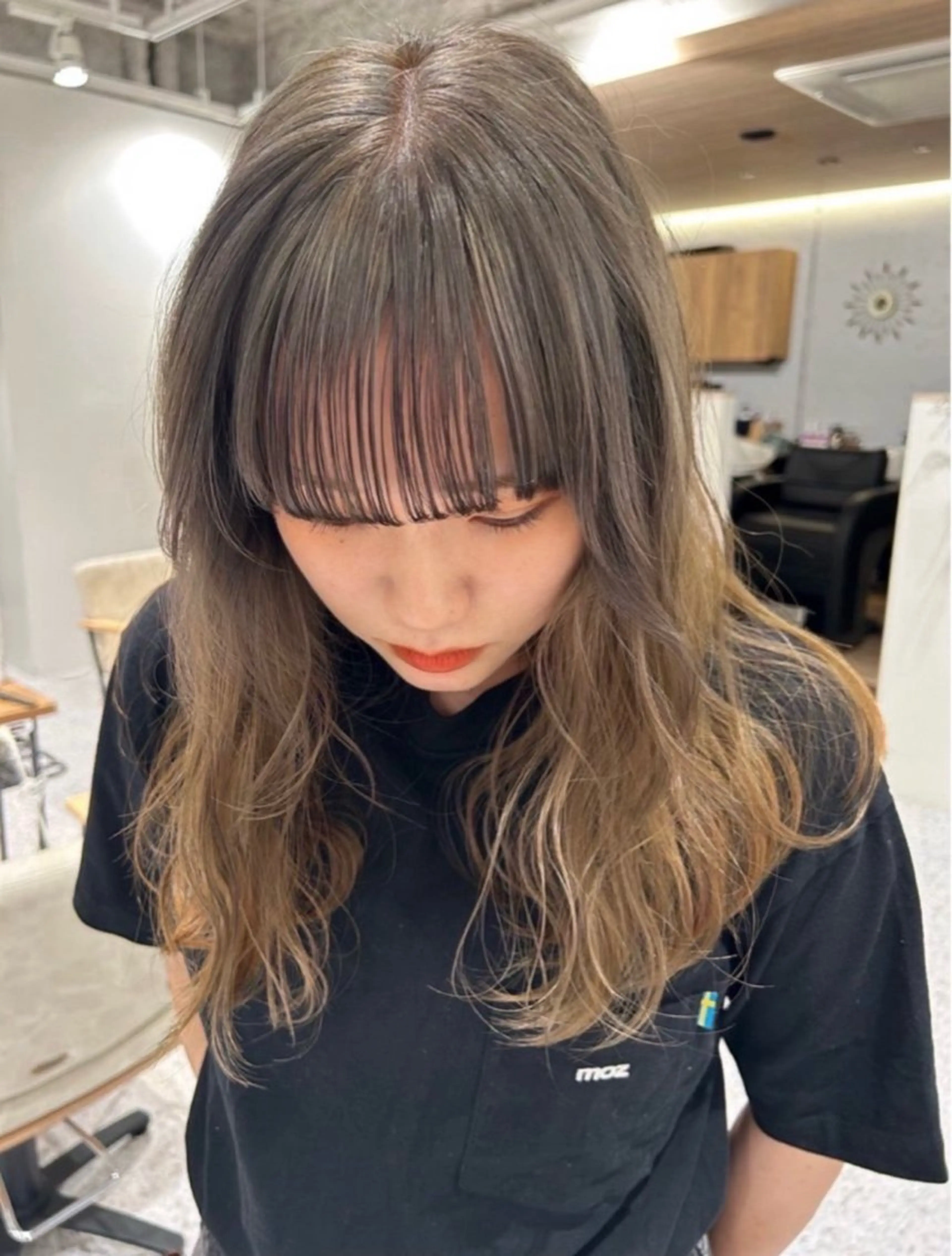 ロング ヘアカラー hair&eye🎀 /momoKaのヘアスタイル