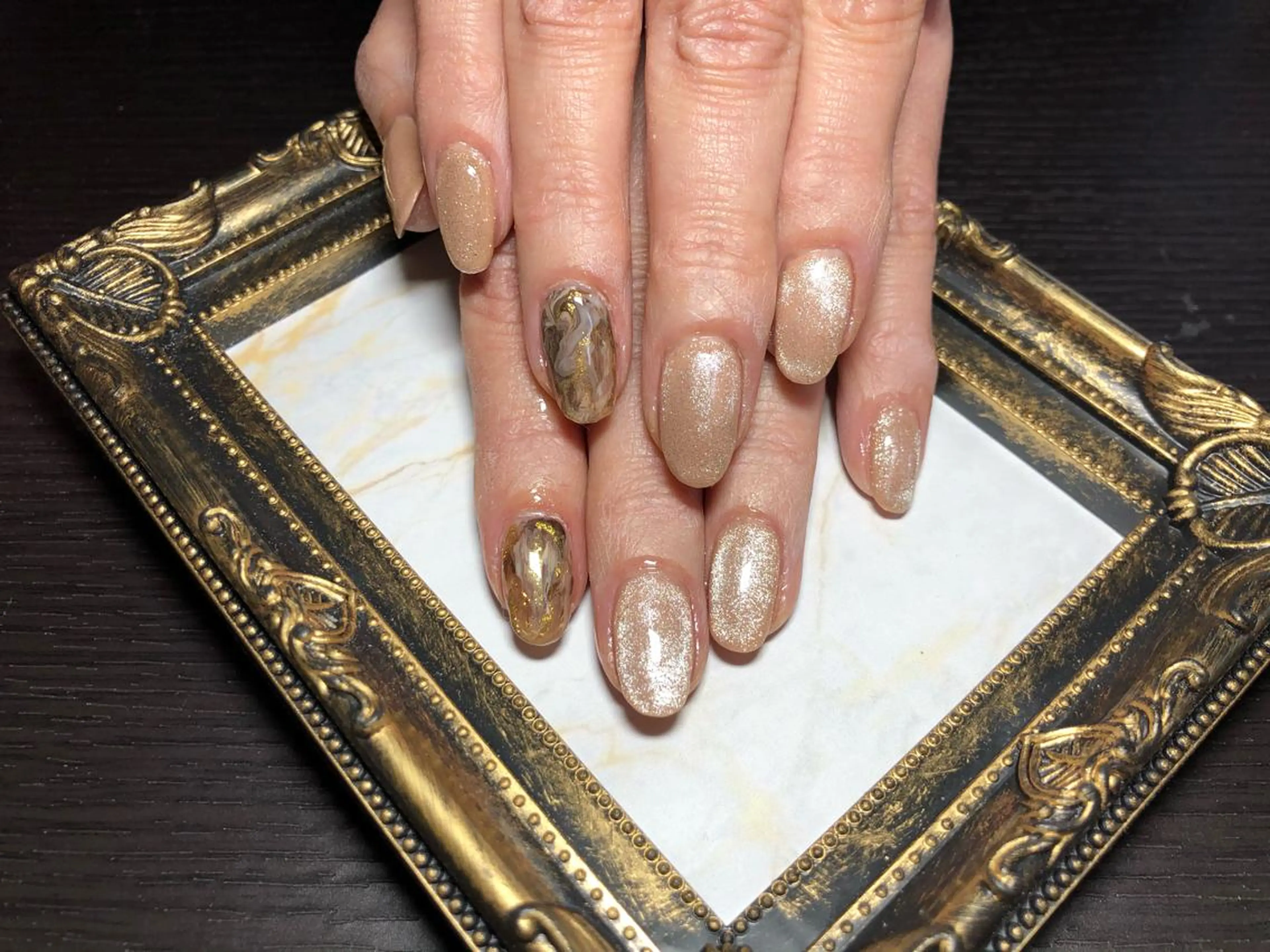 ネイル シンプルネイル Nail salon Caco.のネイルデザイン