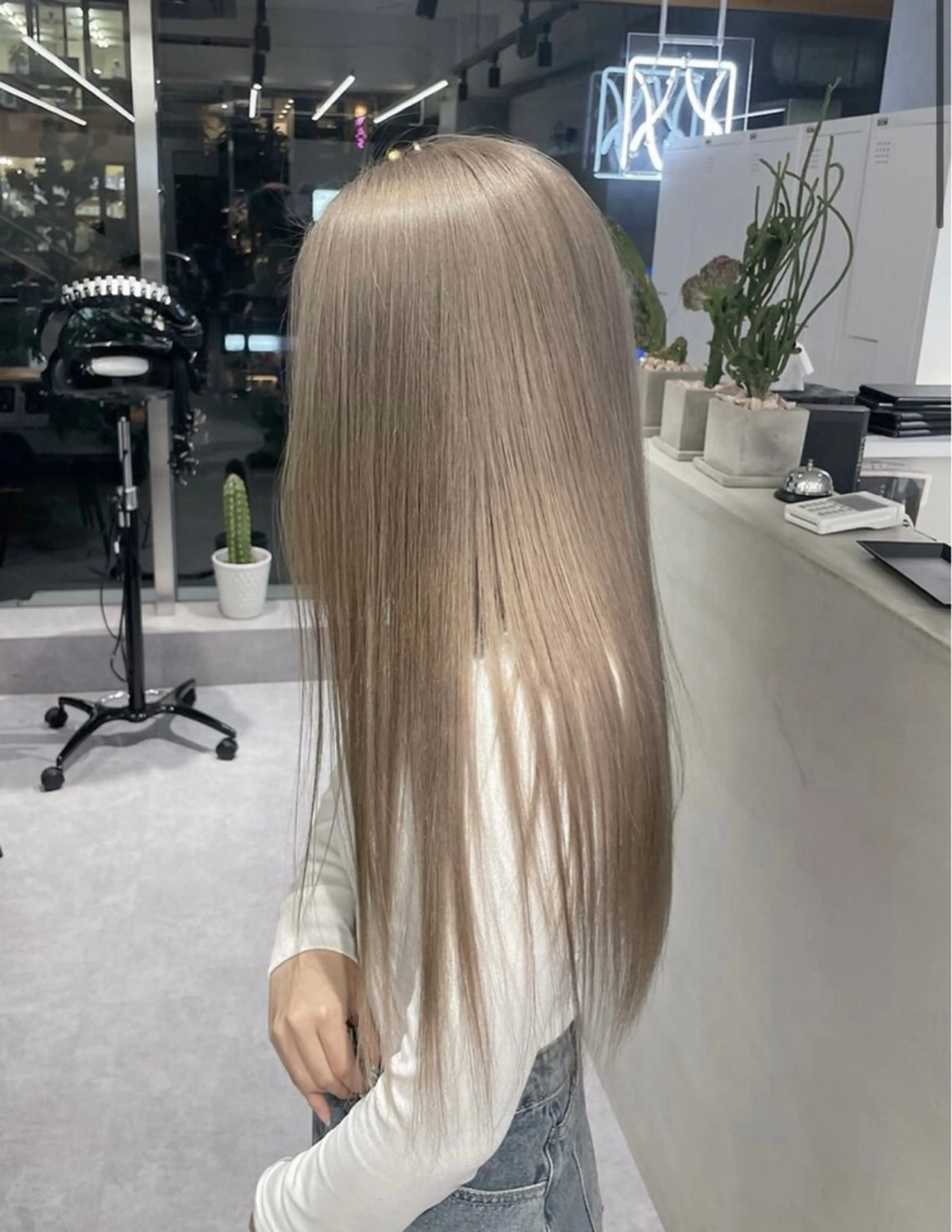 ロング カラー 心斎橋 Bunt@のヘアスタイル