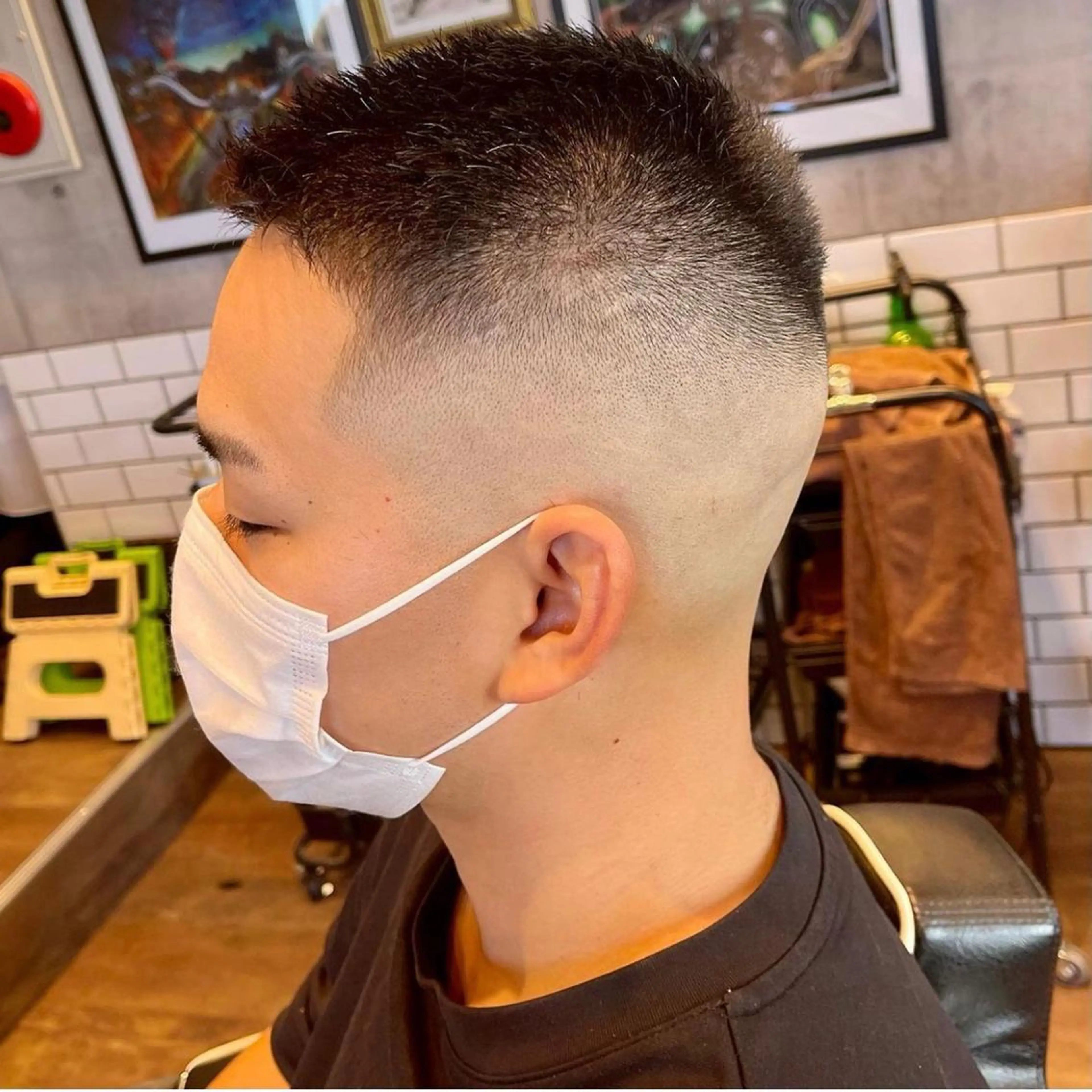 ショート メンズ 久保木 優輝のヘアスタイル