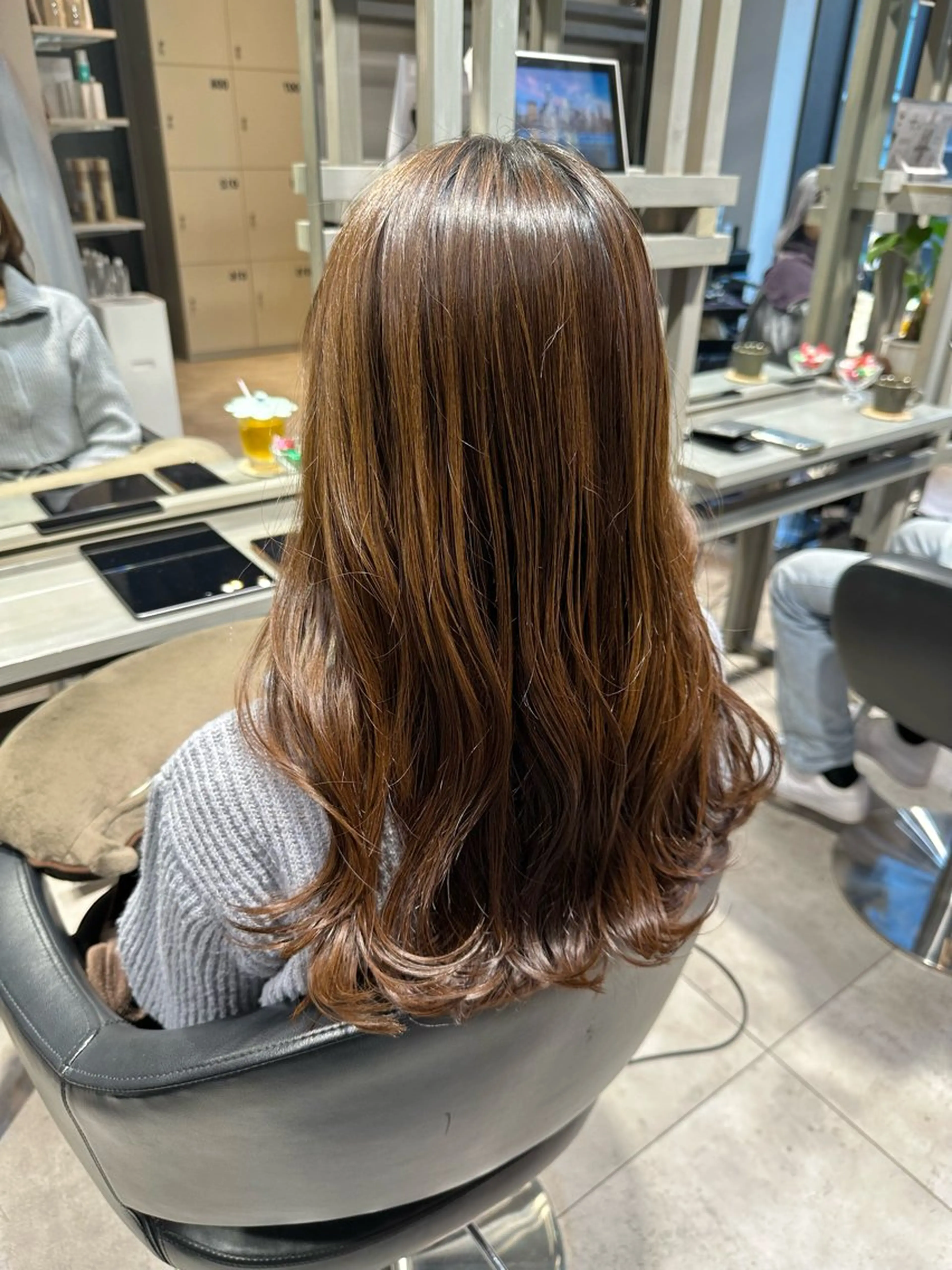 ロング カラー カット ヘアカラー トリートメント 透明感カラー/ボブ /佐藤伶のヘアスタイル