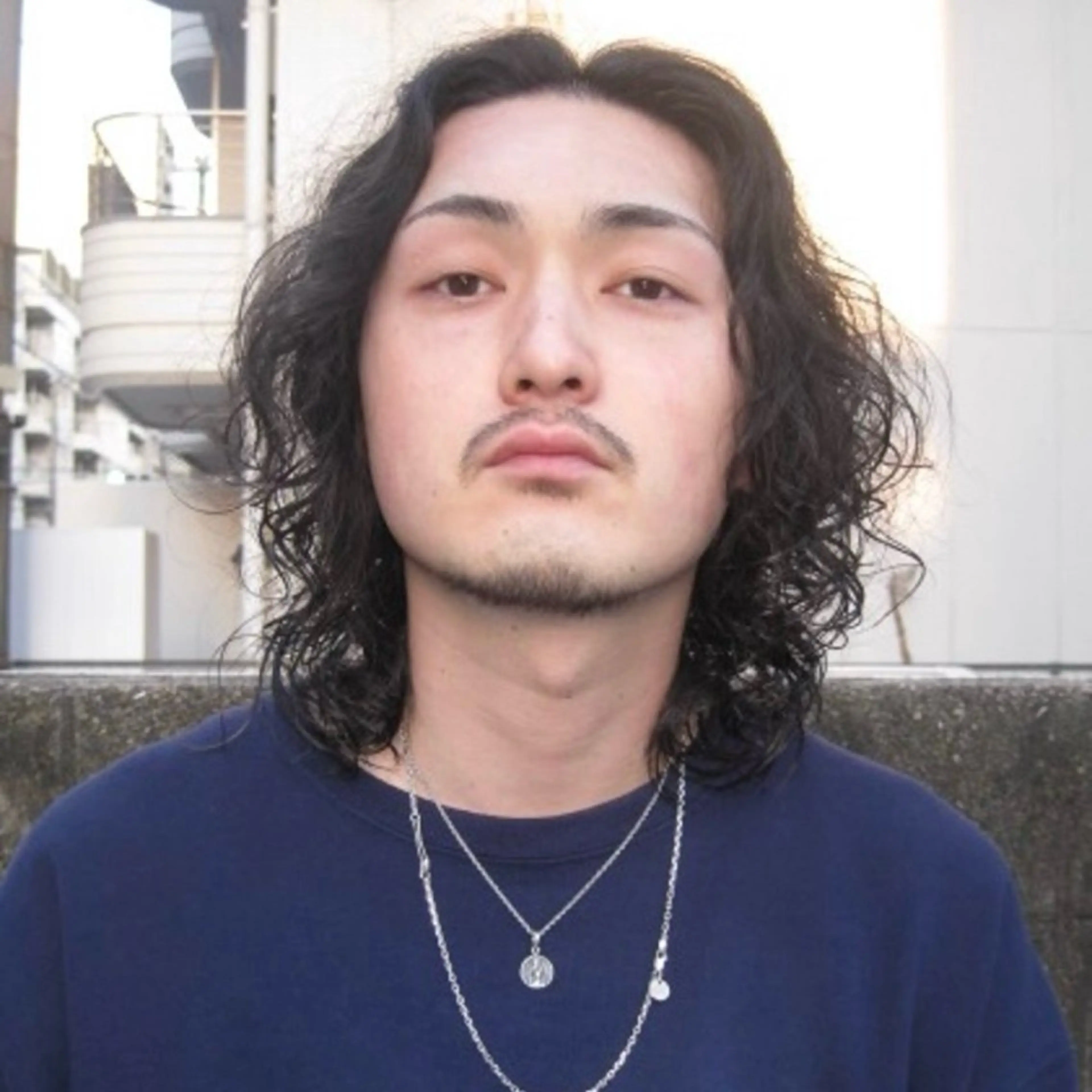 パーマ メンズ 岩橋 生和のヘアスタイル