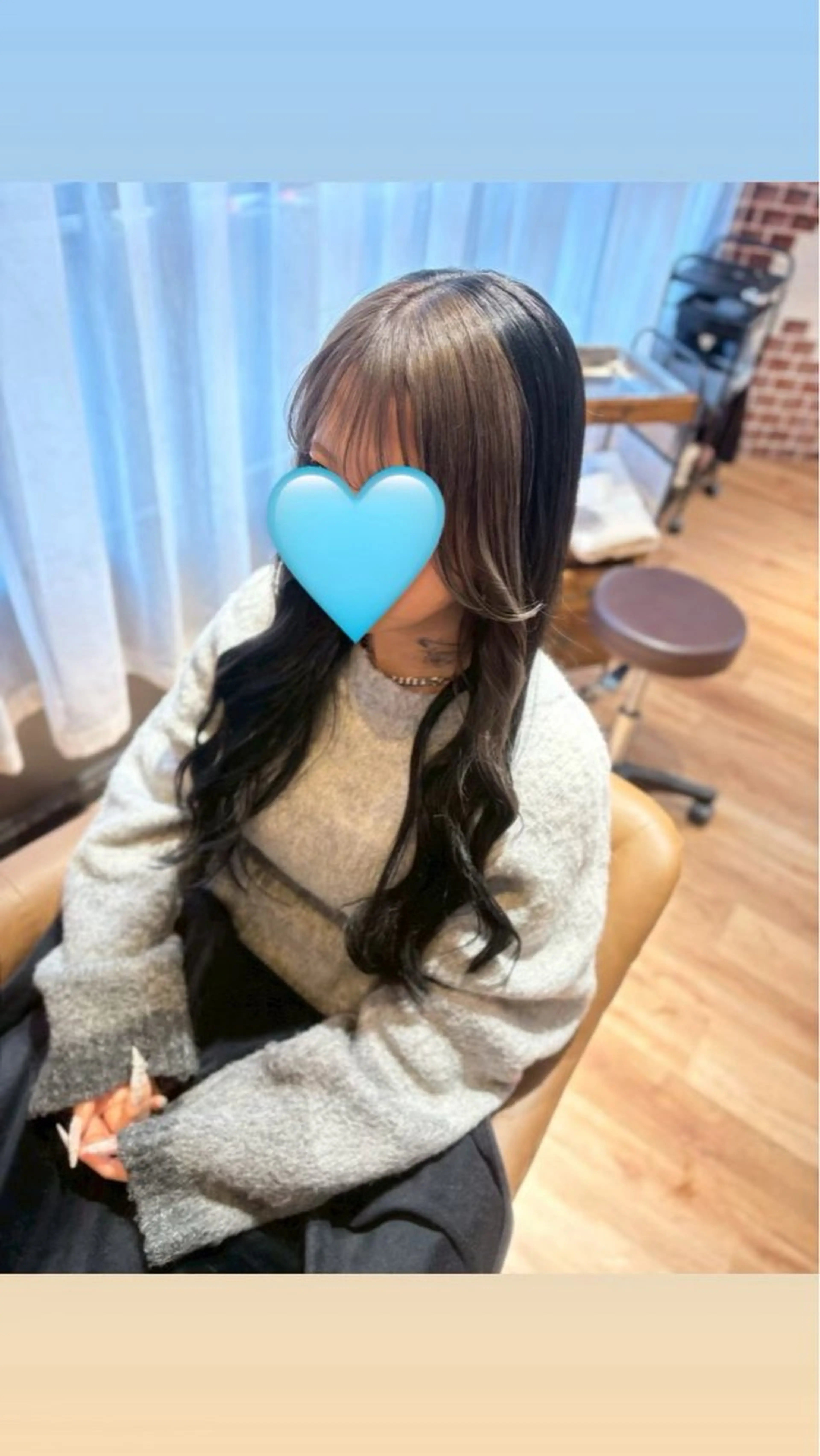 カラー 岡北 さくらのヘアスタイル