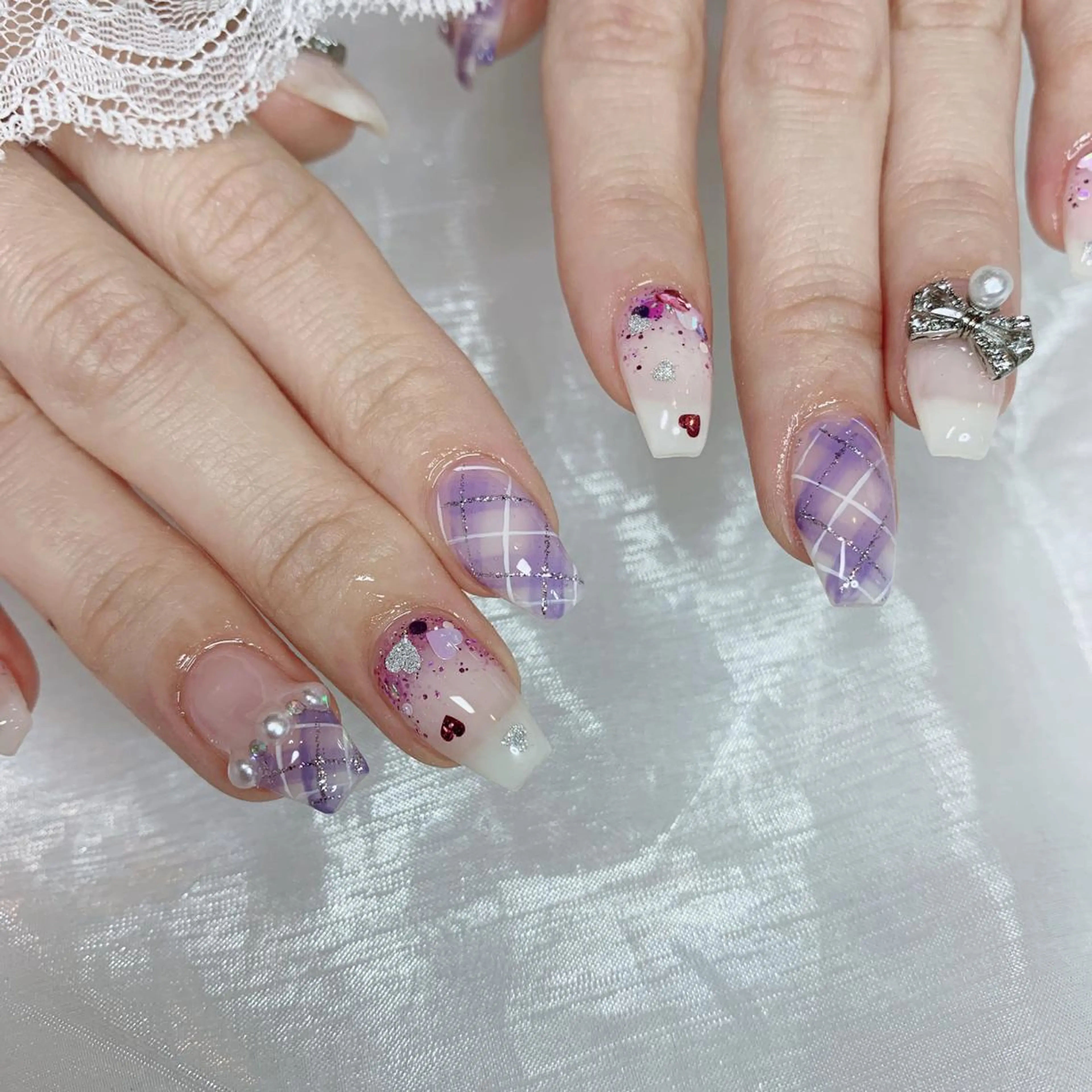 ネイル ハンドネイル La neige* yuki 🐩🌙のネイルデザイン