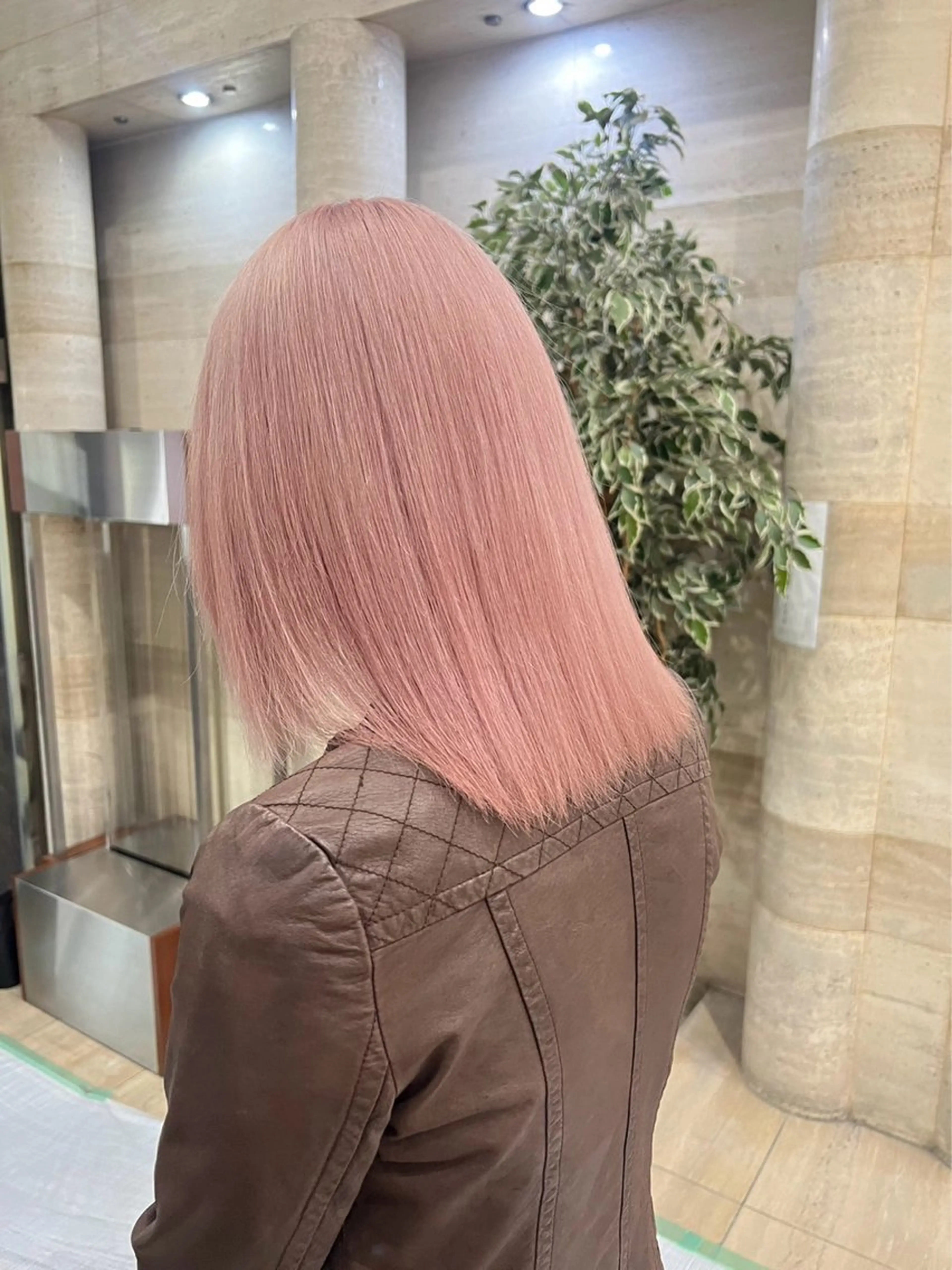 カラー ハイトーンカラー ピンクカラー ダブルカラーVia/ airi♡のヘアスタイル