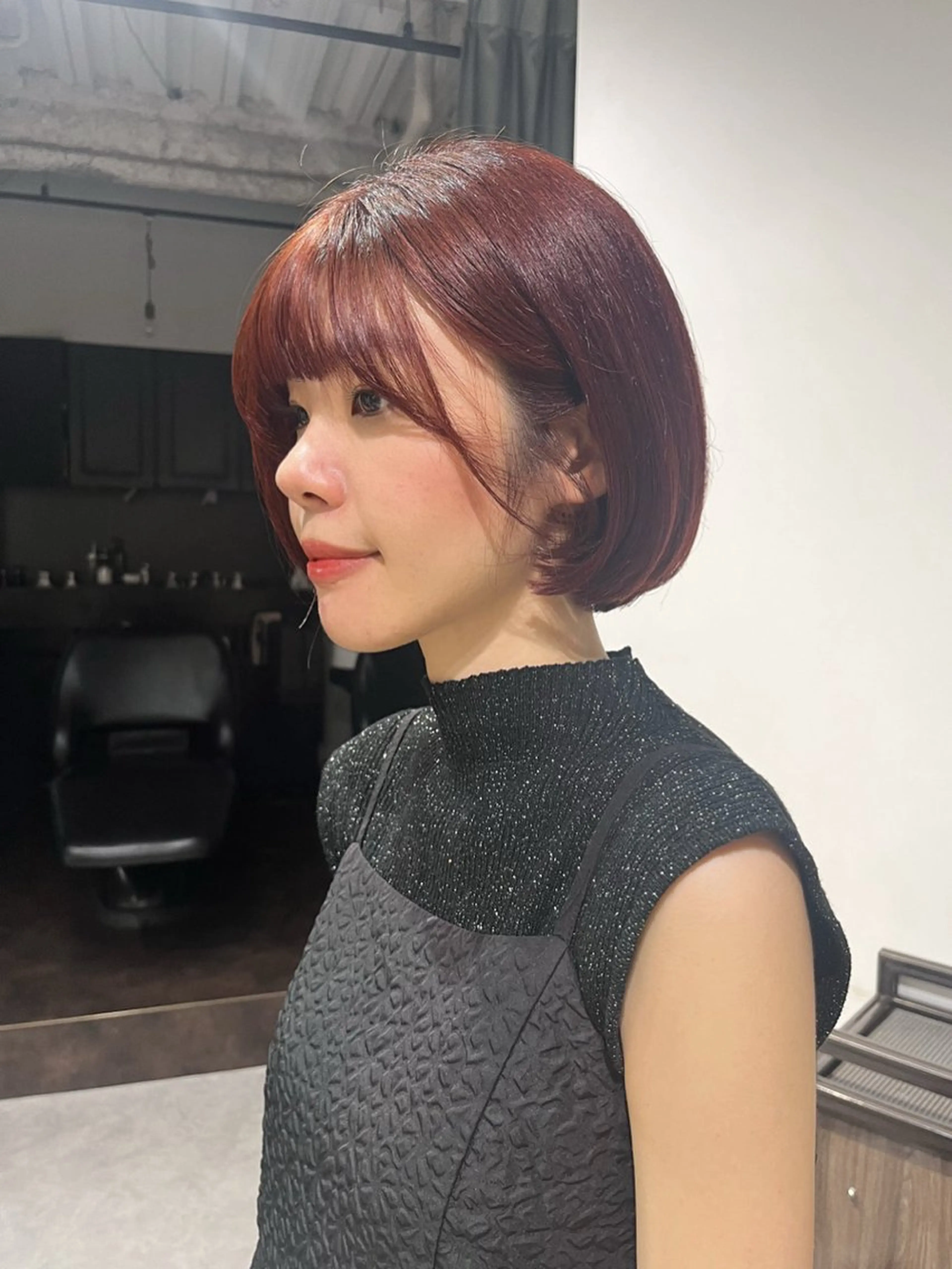 ショート カラー 無料カットモデル募集 ／ueno aiのヘアスタイル