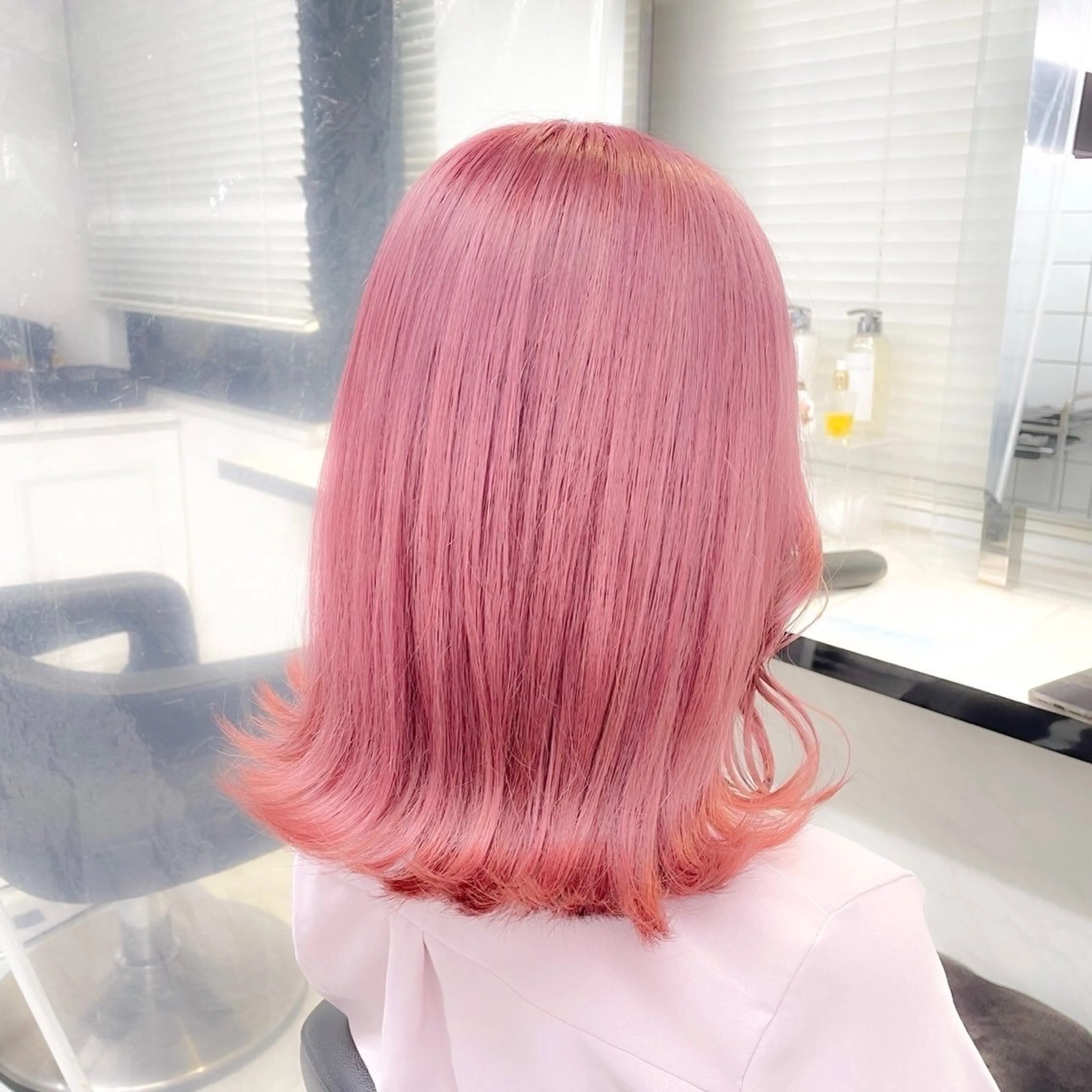 ミディアム カラー 透明感カラー/ ブリーチ/💓パタオのヘアスタイル