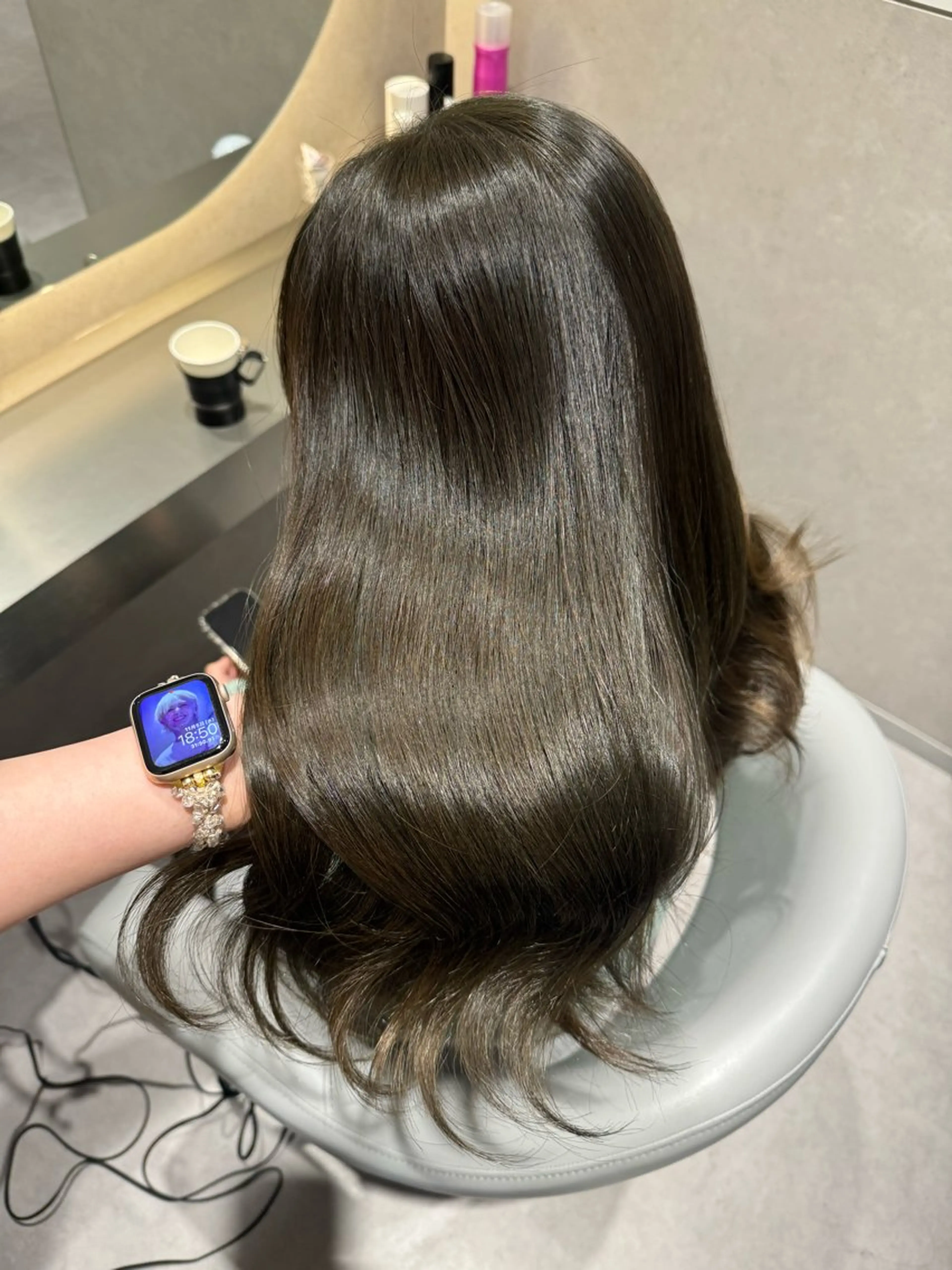 ロング hanane🎀 /ジャニオタ美容師のヘアスタイル