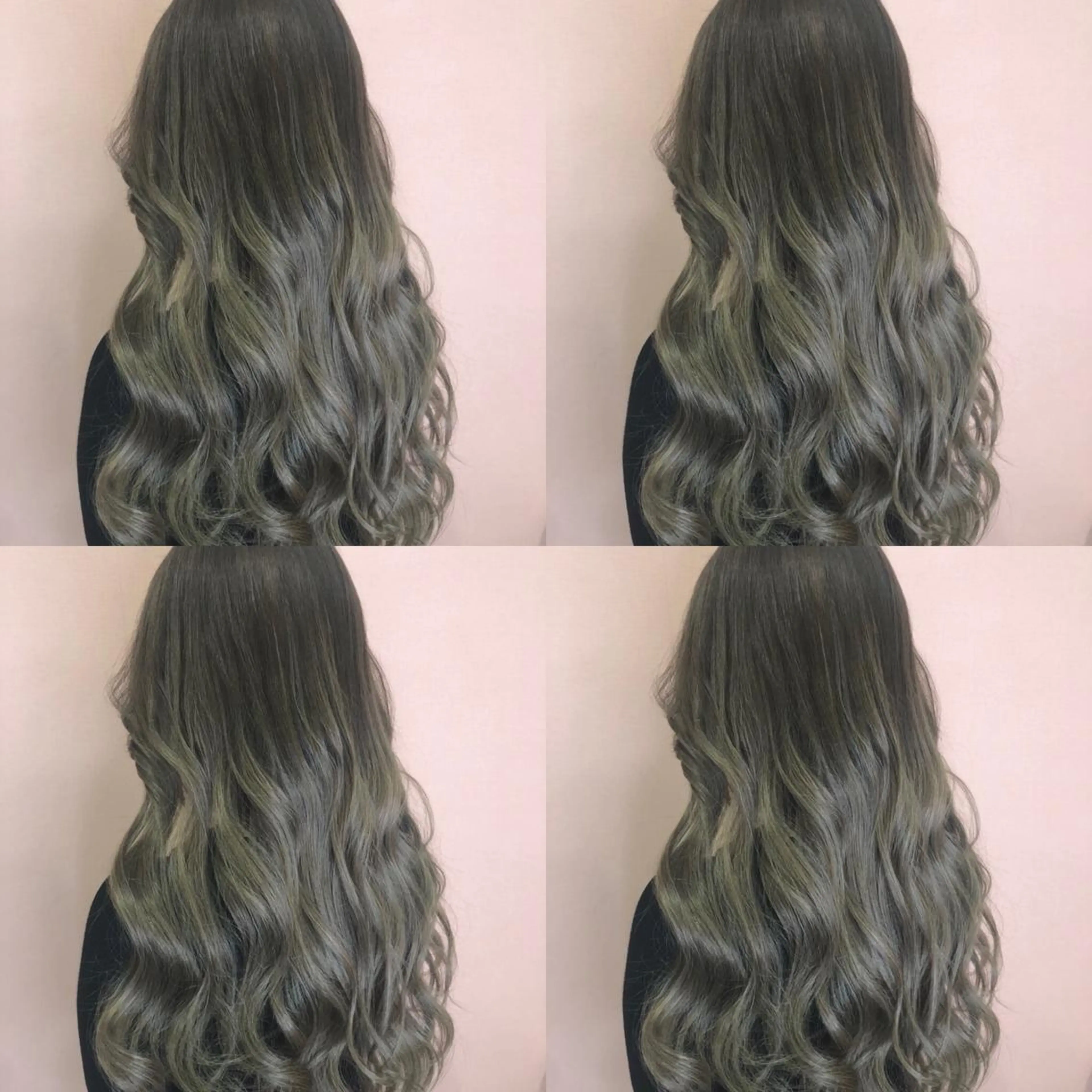 ロング カラー グラデーションカラー シルバー 🌷MAYU 🌷のヘアスタイル