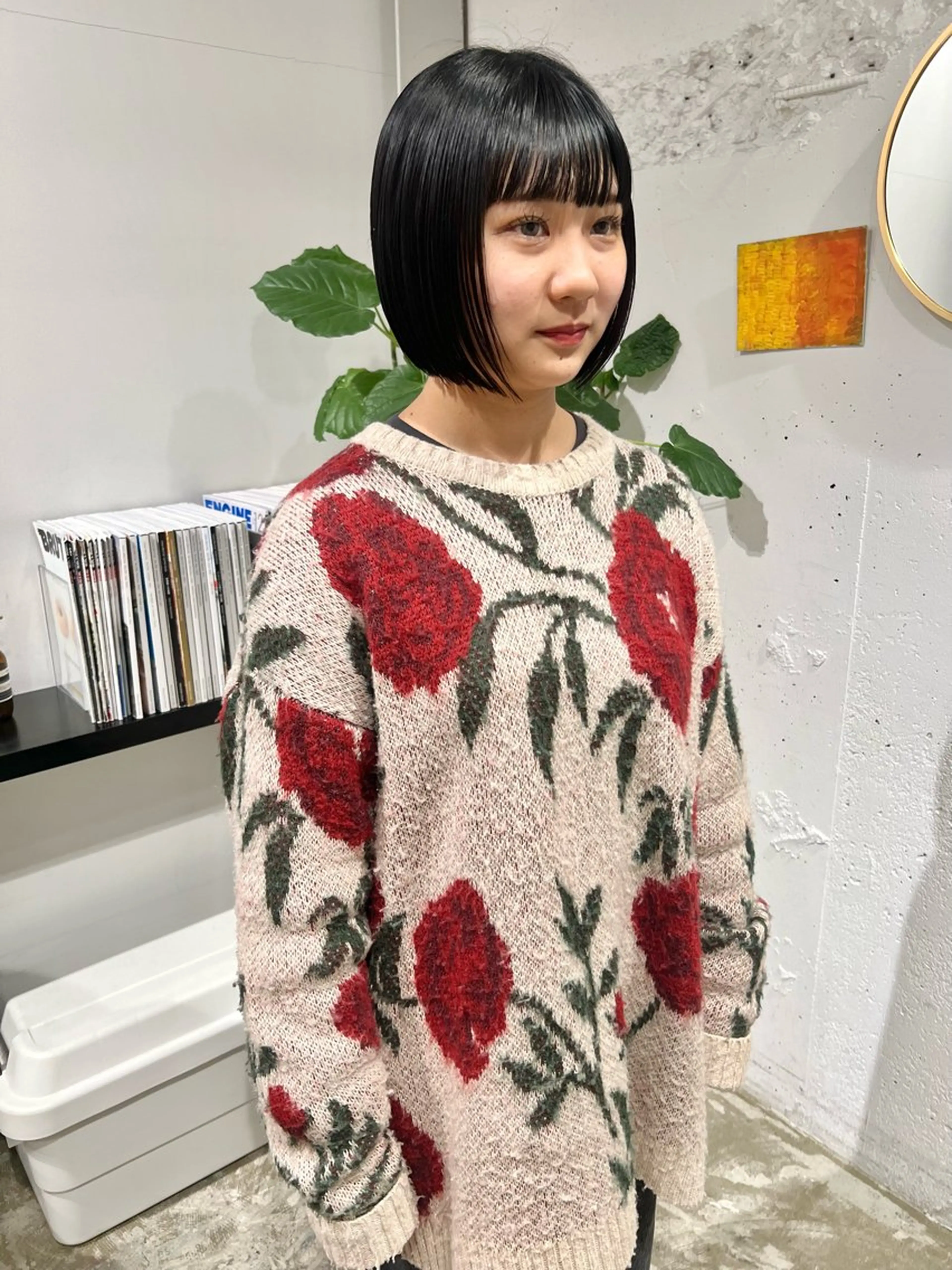 ショート カット ヘアカラー 石井 菜々のヘアスタイル