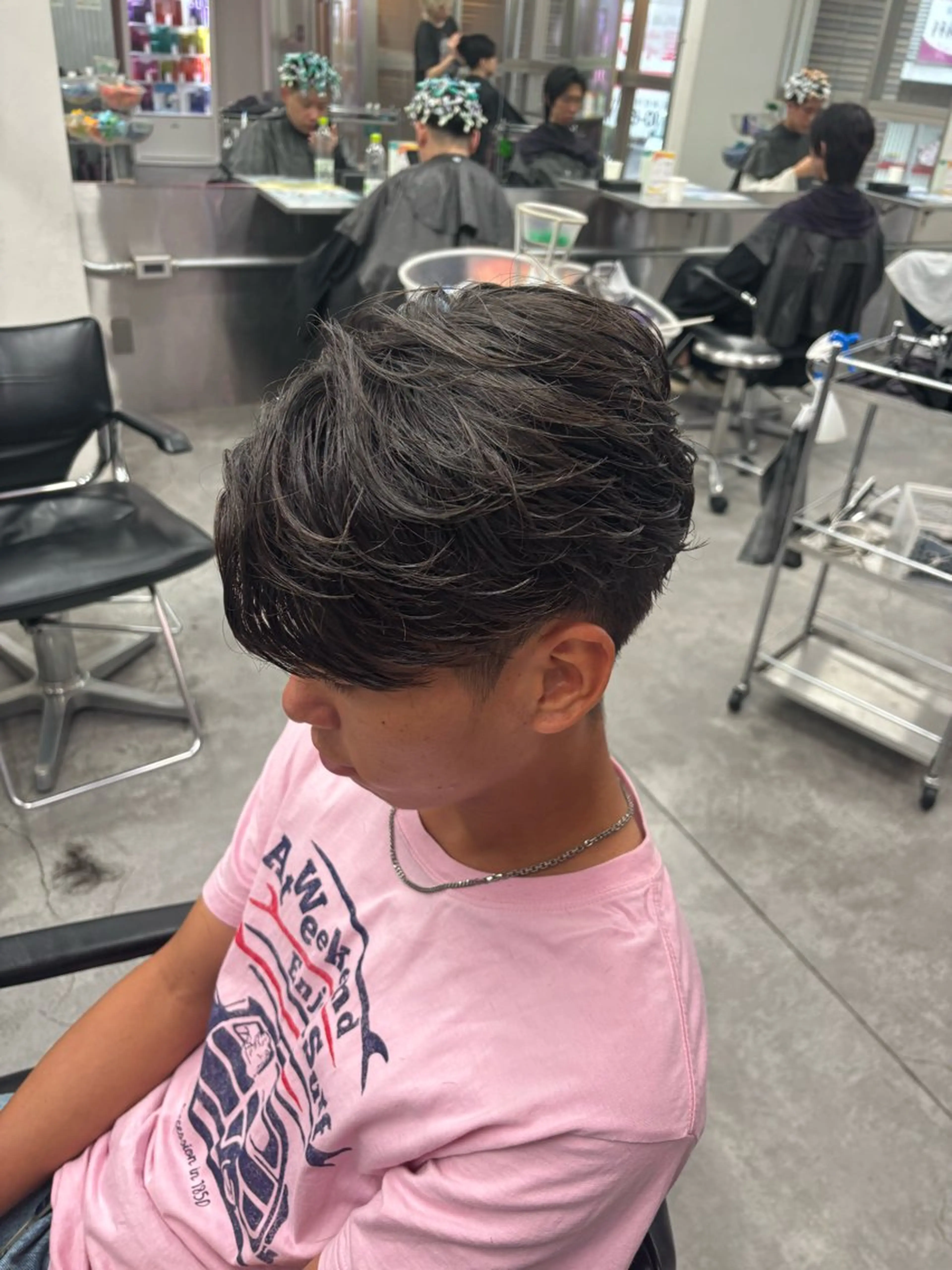 パーマ メンズ メンズ特化✨️ 韓国風パーマ🔥一八のヘアスタイル