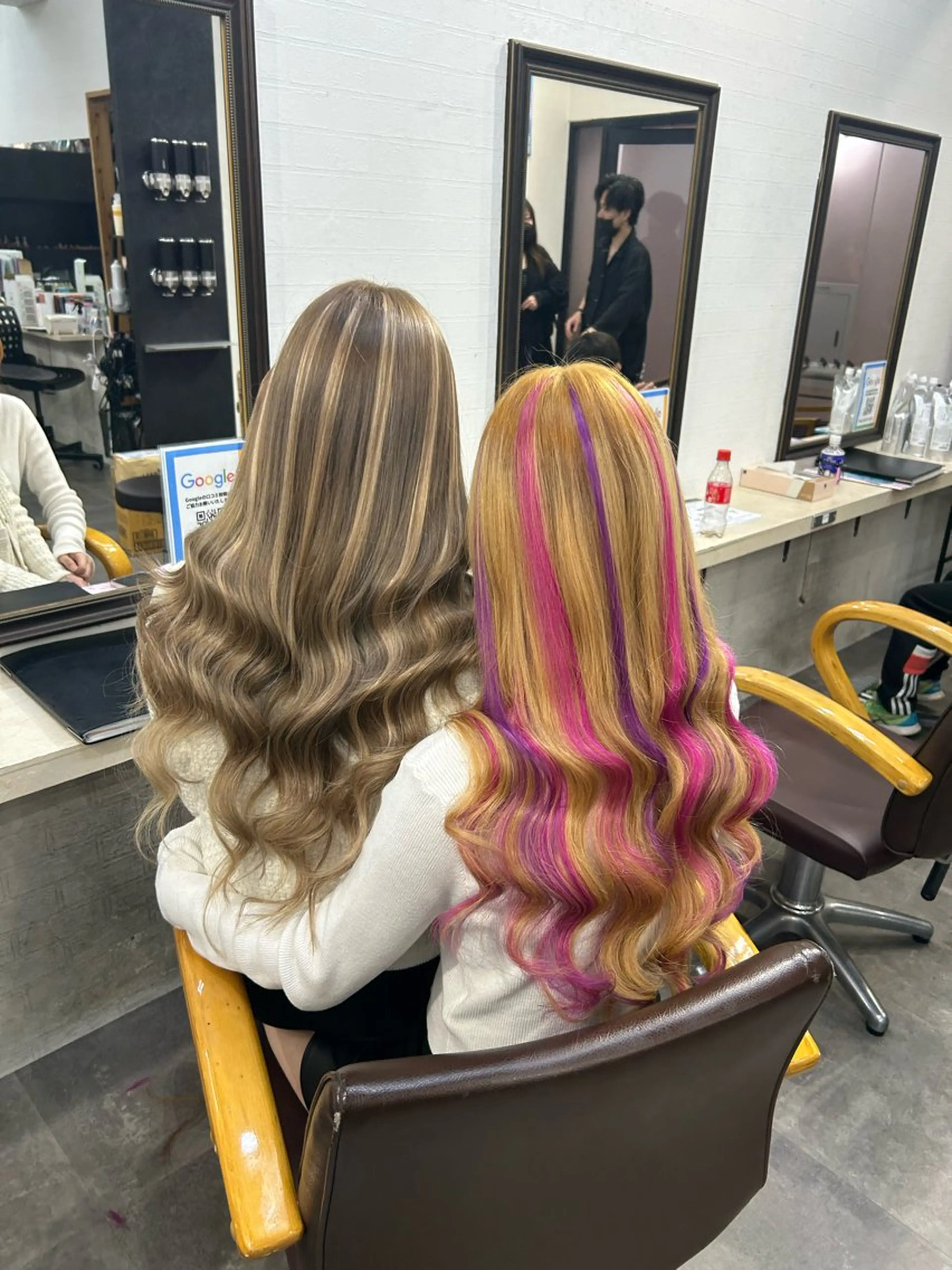 ロング カラー ヘアカラー エクステ 🌸U-topia 🌸伊藤穂乃花🌸のヘアスタイル