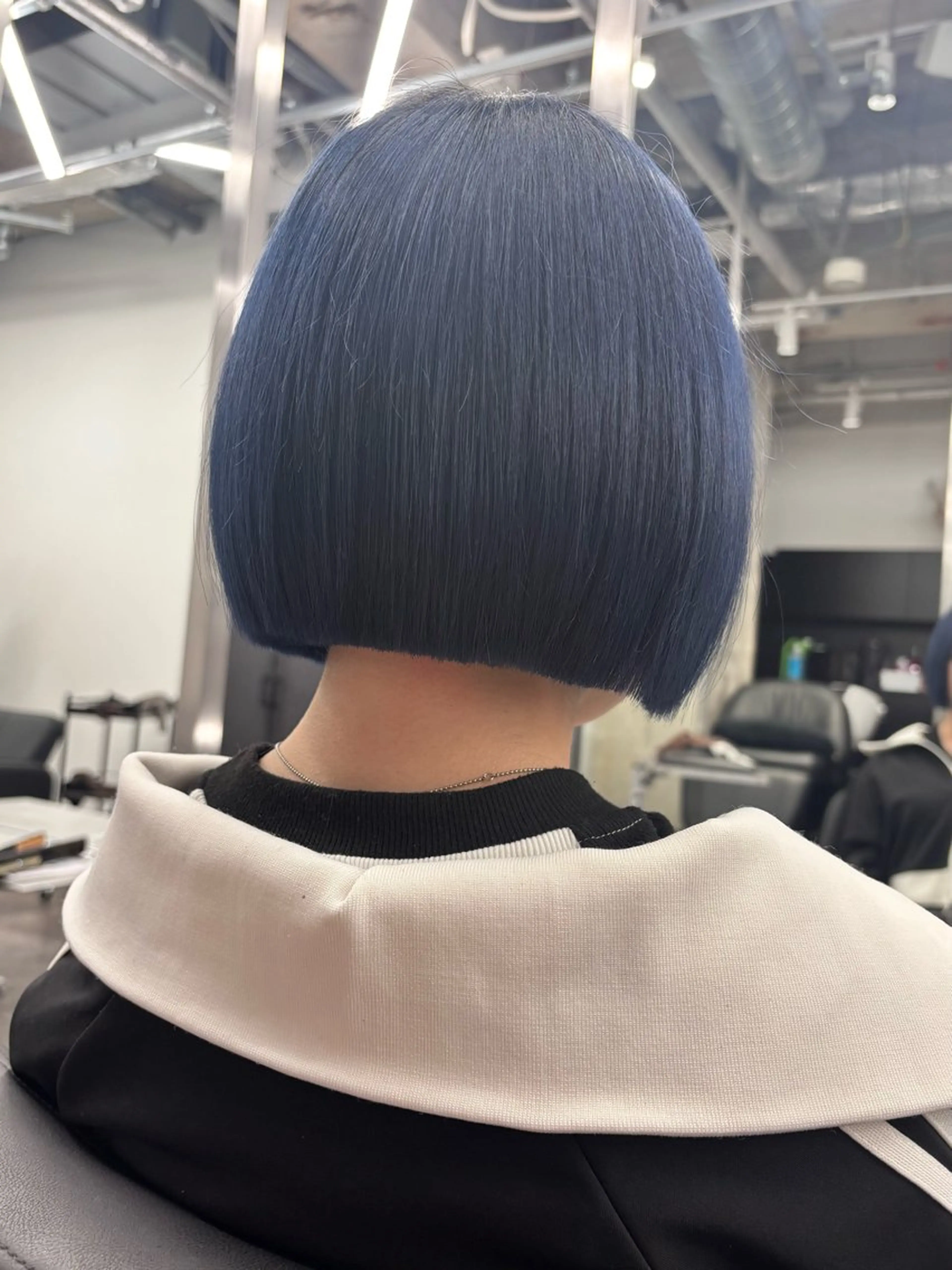 ショート 切りっぱなしボブ ボブ GARTE所属・ゲンキ /ウルフカットのヘアスタイル