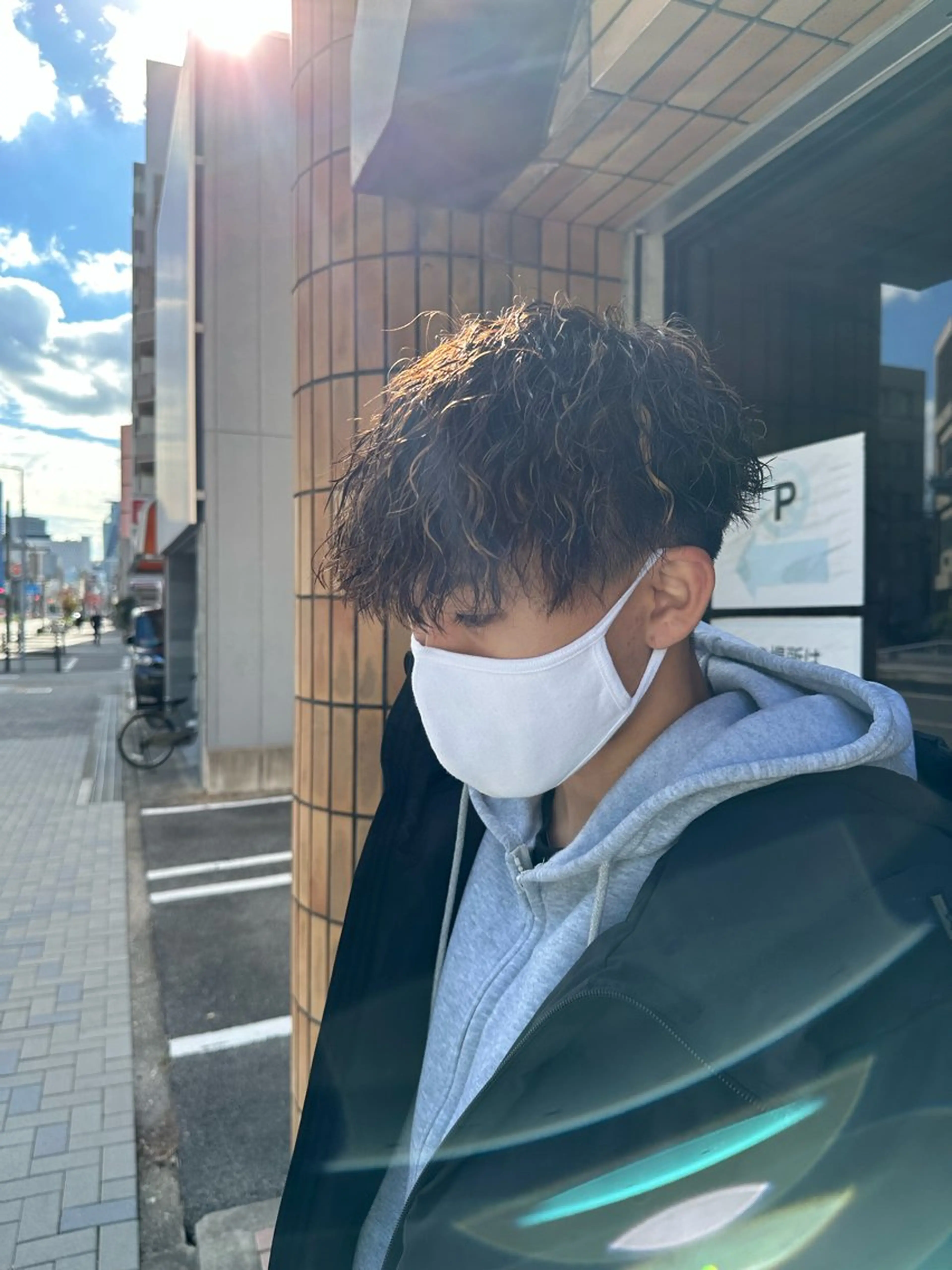 メンズ限定✨カット&波巻パーマ、ツイスト、ツイストスパイラルパーマ🥨オシャレな今風の写真