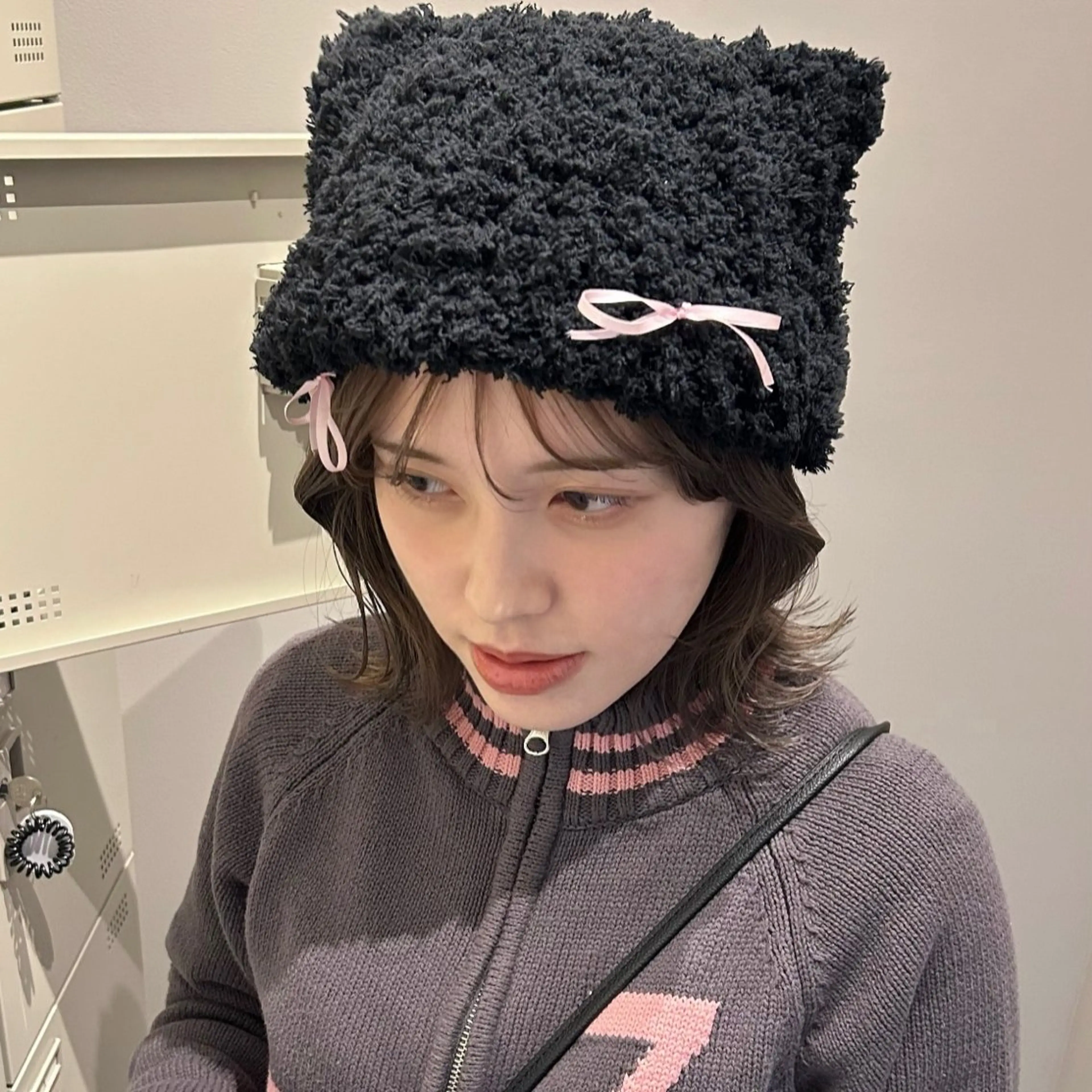 ミディアム カット ヘアカラー トリートメント 透明感カラー/ 髪質改善✨️🎀萌愛のヘアスタイル