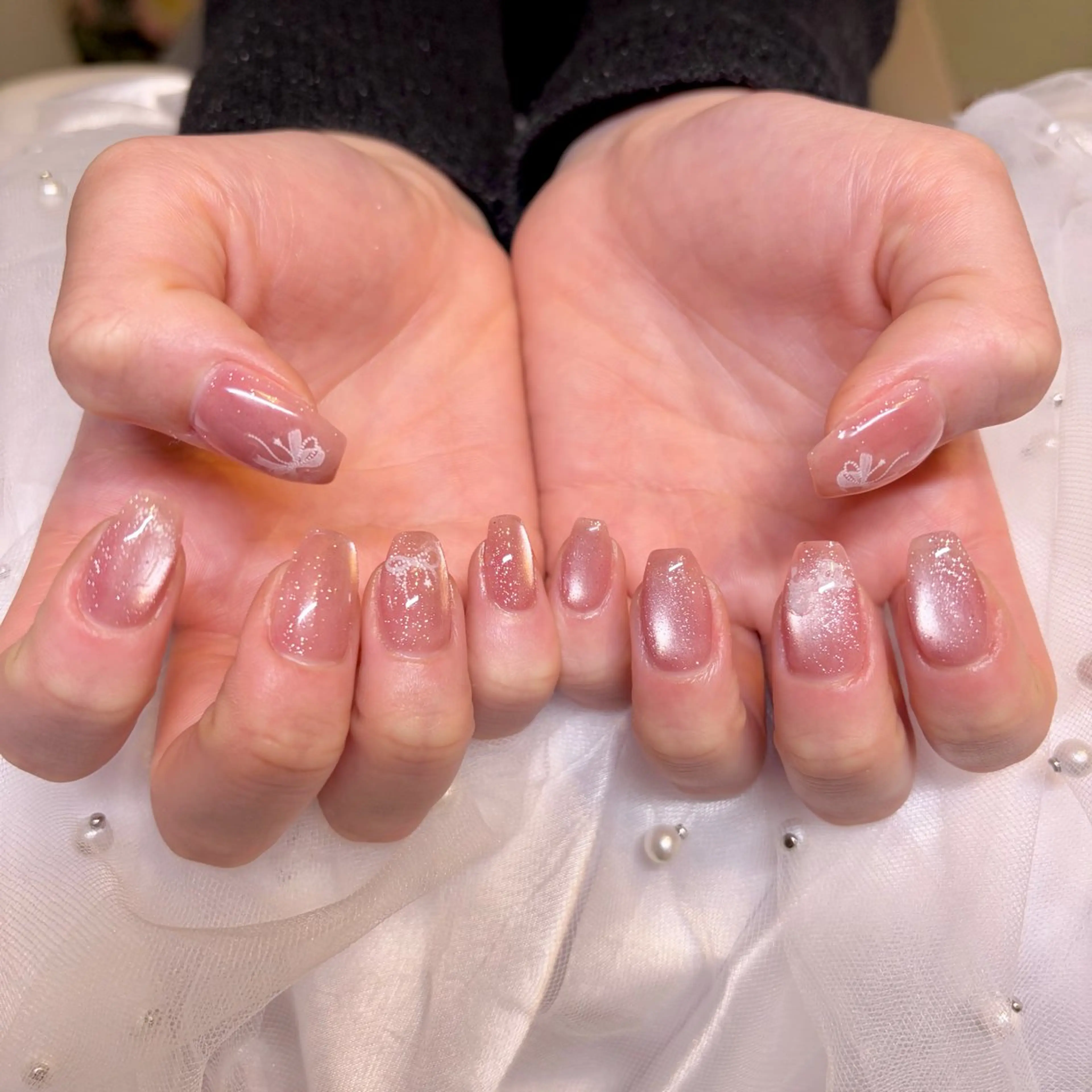 ネイル ガーリー nail salon e'mu💐のネイルデザイン