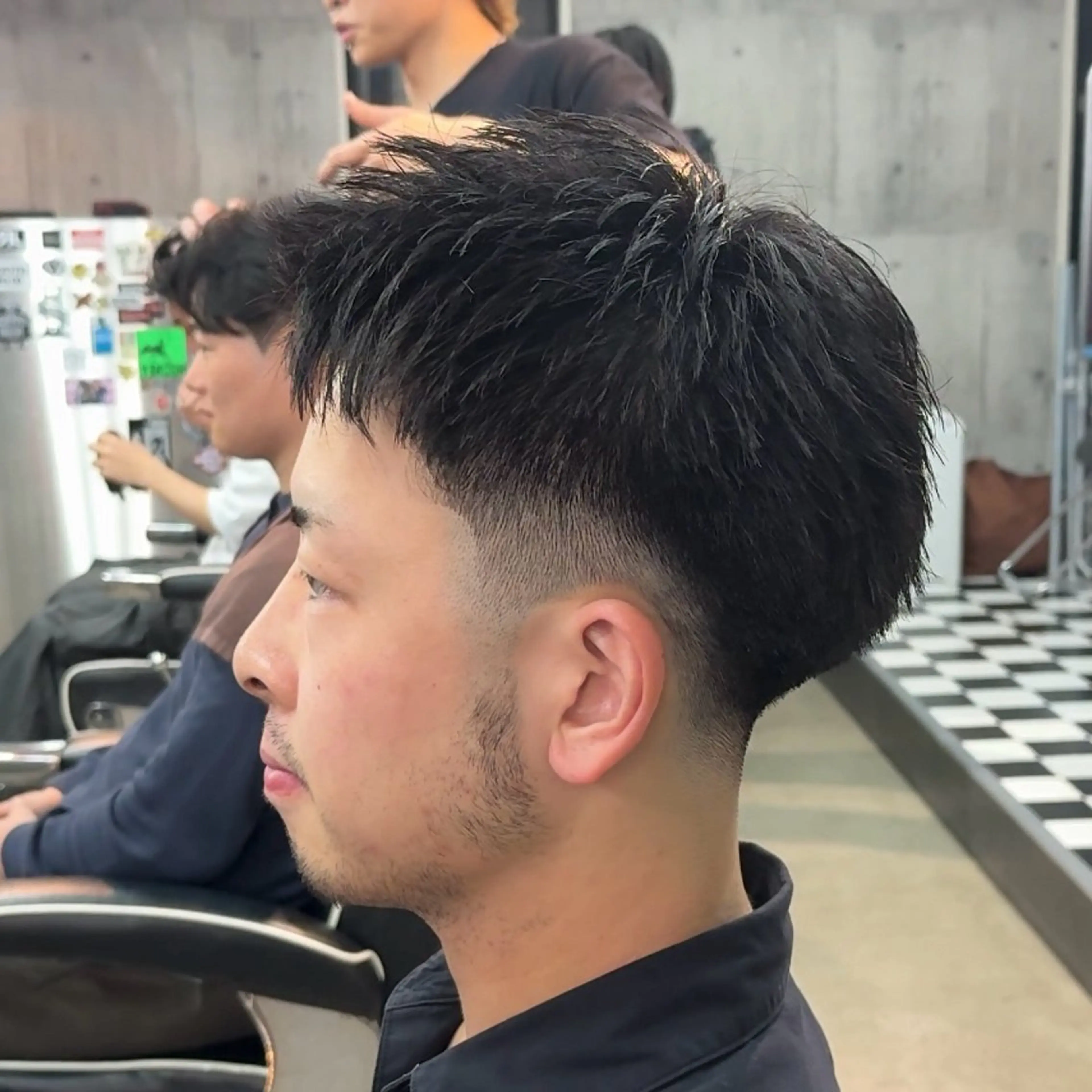 パーマ ヘアアレンジ メンズ MENIN メンズ サロン　望月　涼太のヘアスタイル