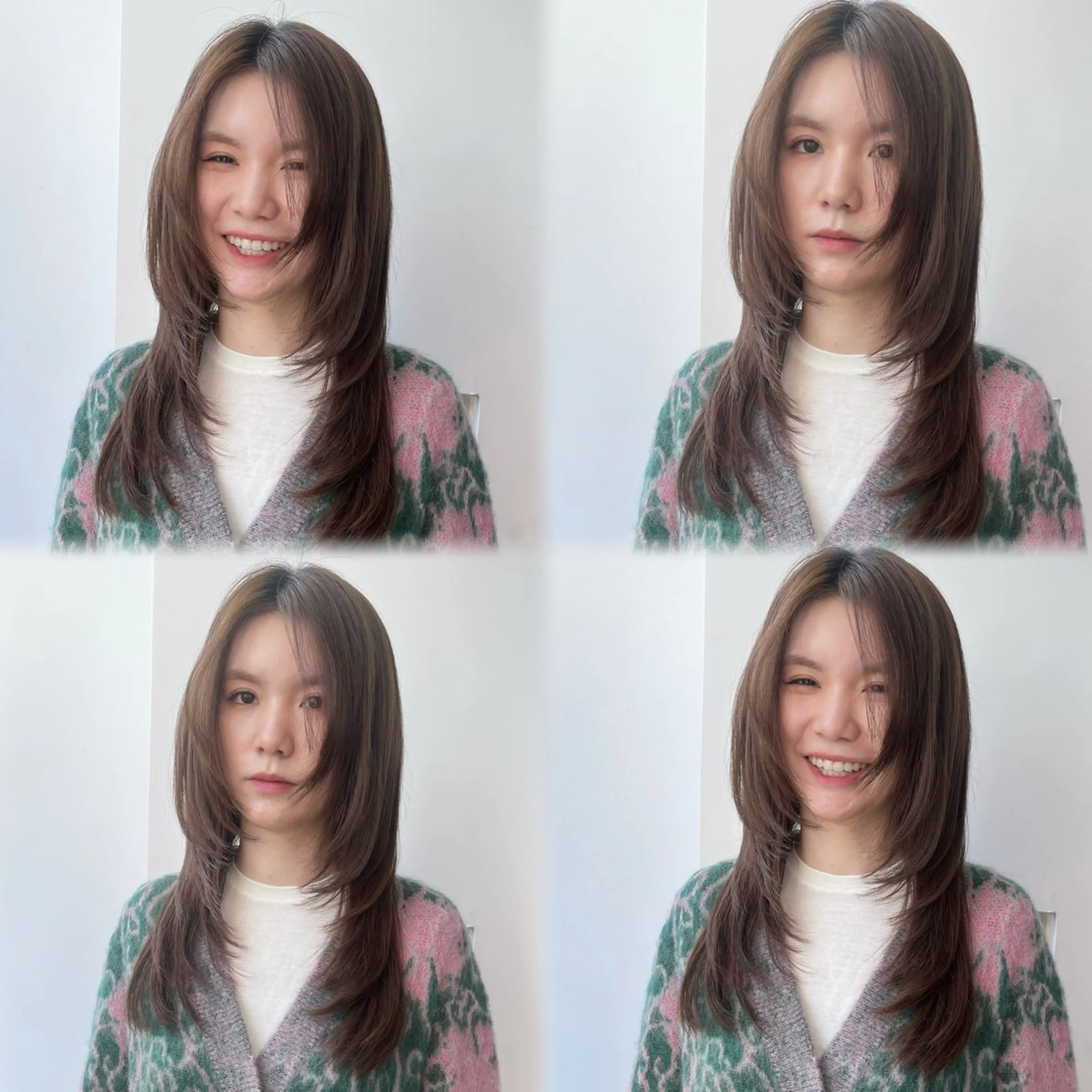 ロング レイヤーくびれヘア アレンジmanakaのヘアスタイル
