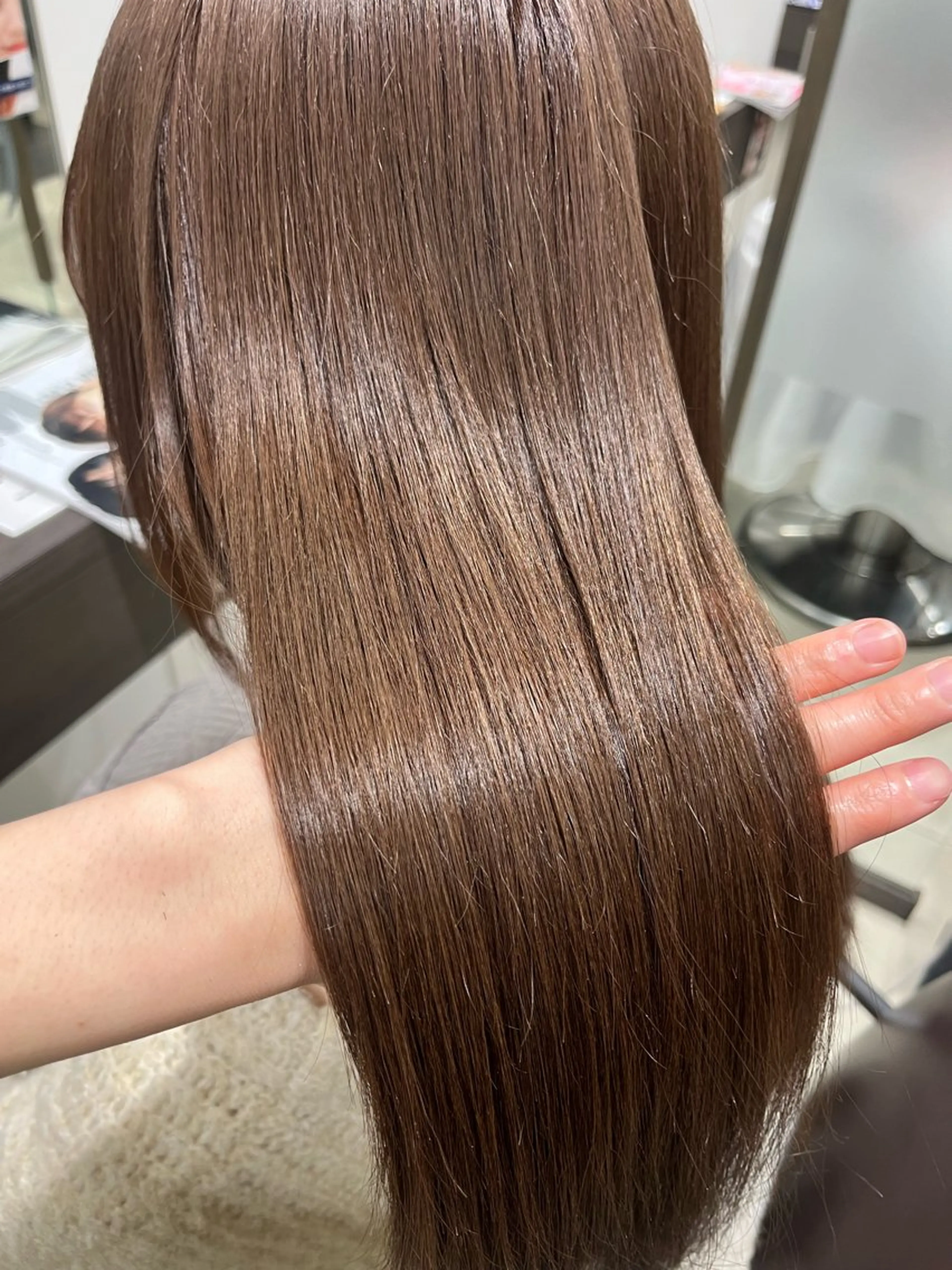 セミロング ベージュカラー/ いぢちるみのヘアスタイル