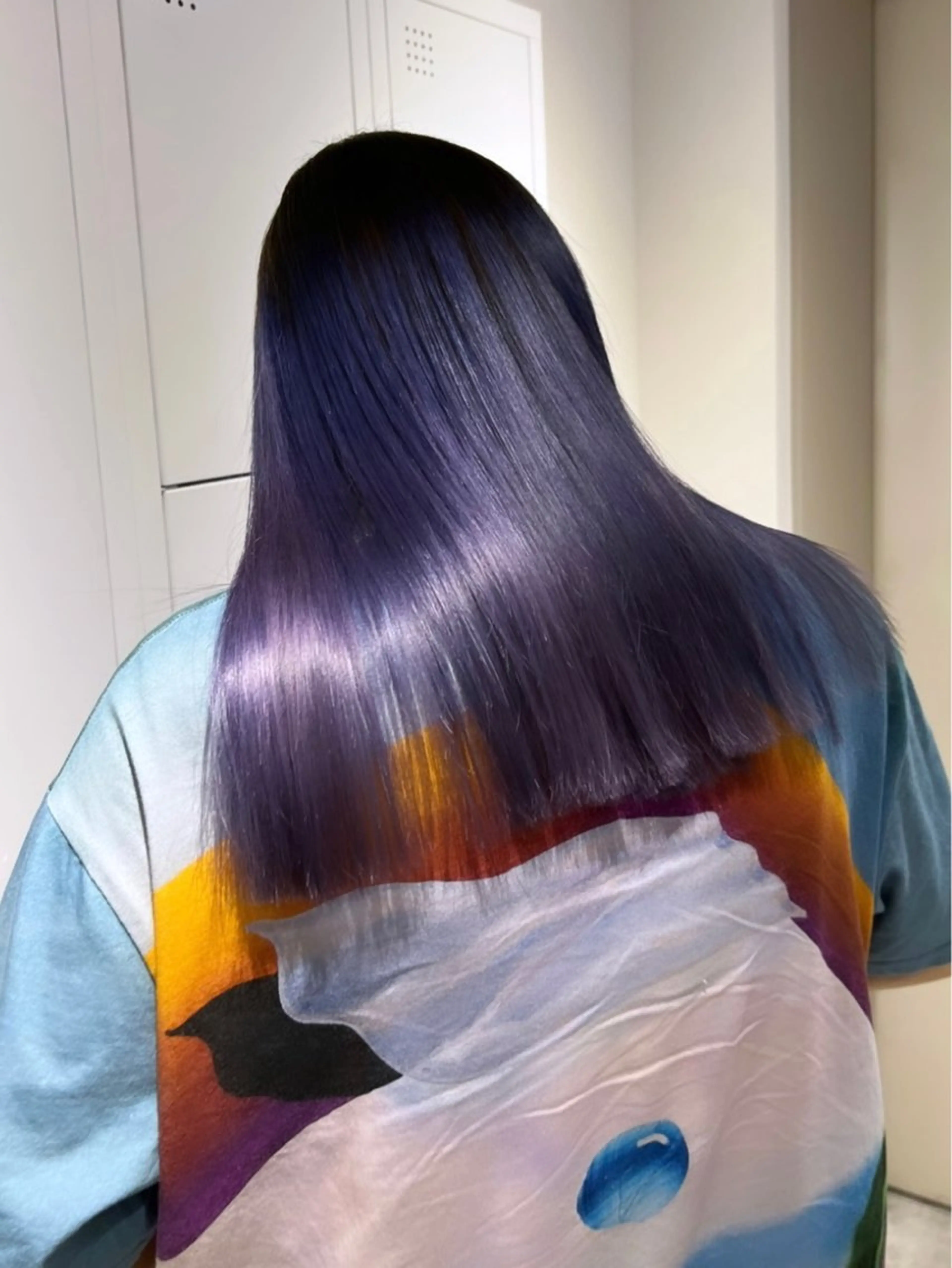 ロング カラー ブリーチ ケアブリーチ 透明感カラー デザインカラー ダブルカラー ハイトーン/ボブ 🎀sonokaのヘアスタイル