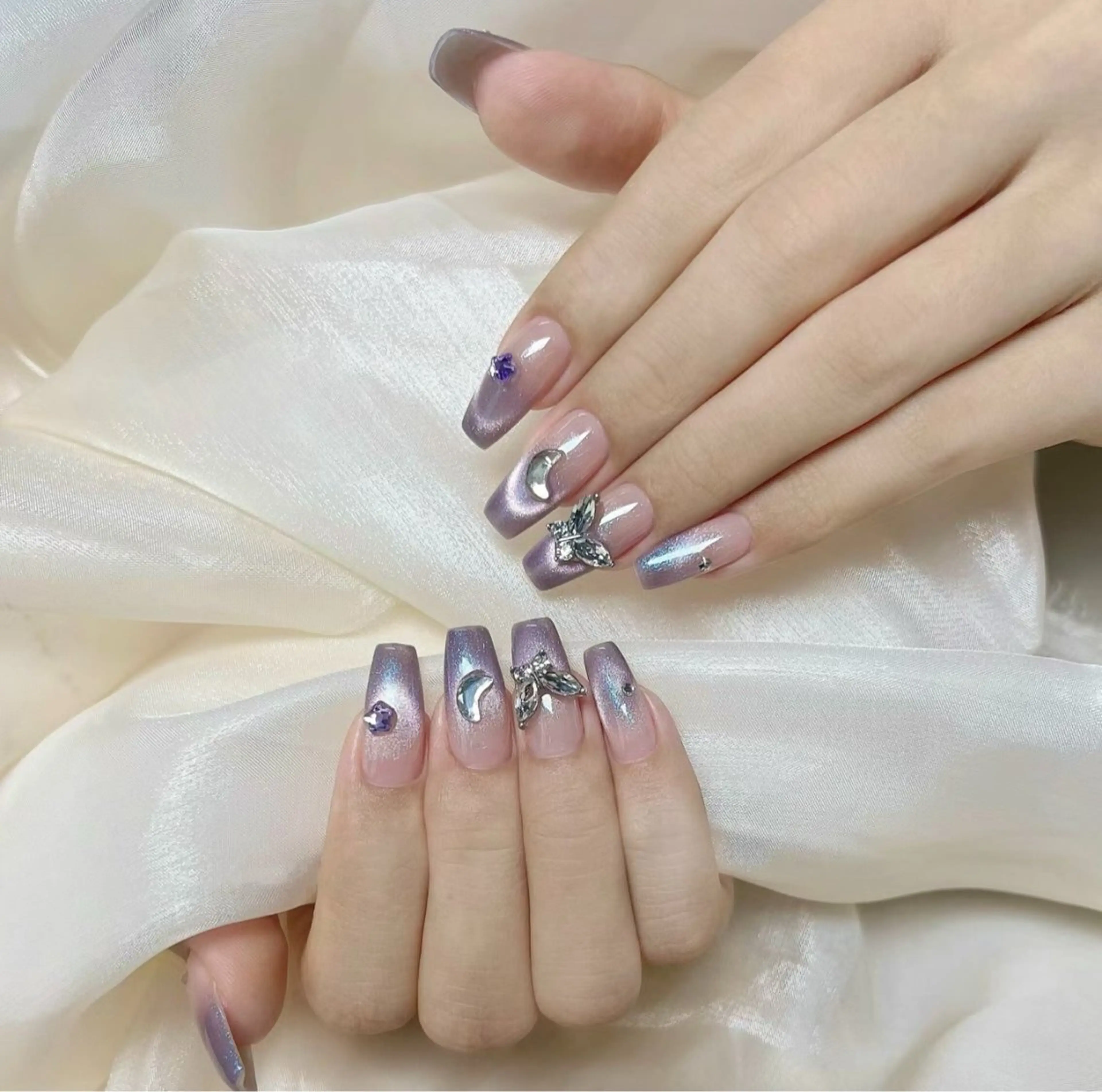 ネイル 長さ出し 持ち込み ネイルチップ ハンドネイル ハンドケア 💕Dreamy KIYO💕のネイルデザイン