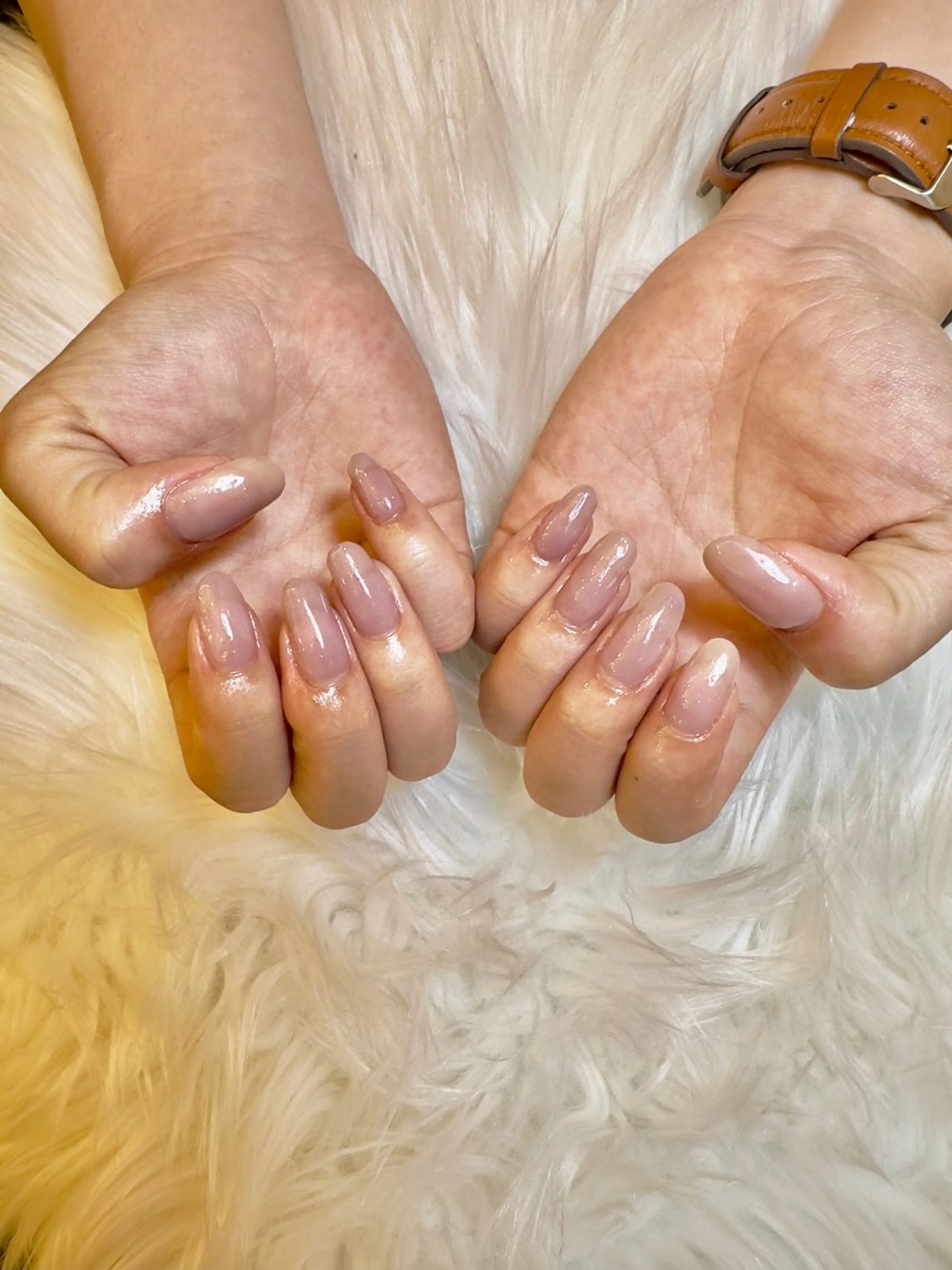 ネイル ワンカラーネイル nails alienCのネイルデザイン