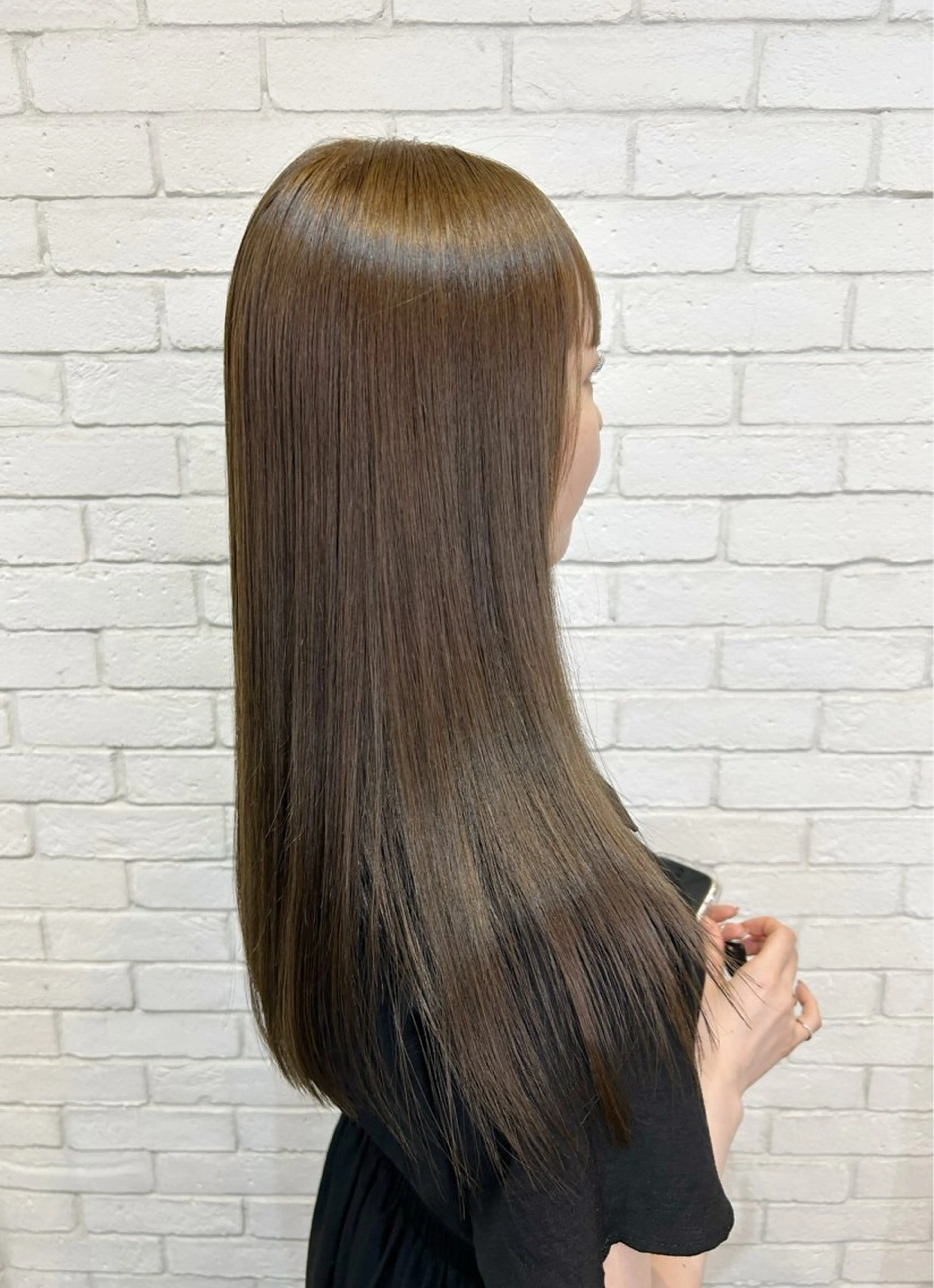 ロング ヘアカラー カラーアンドケアリタ kitamuuuのヘアスタイル