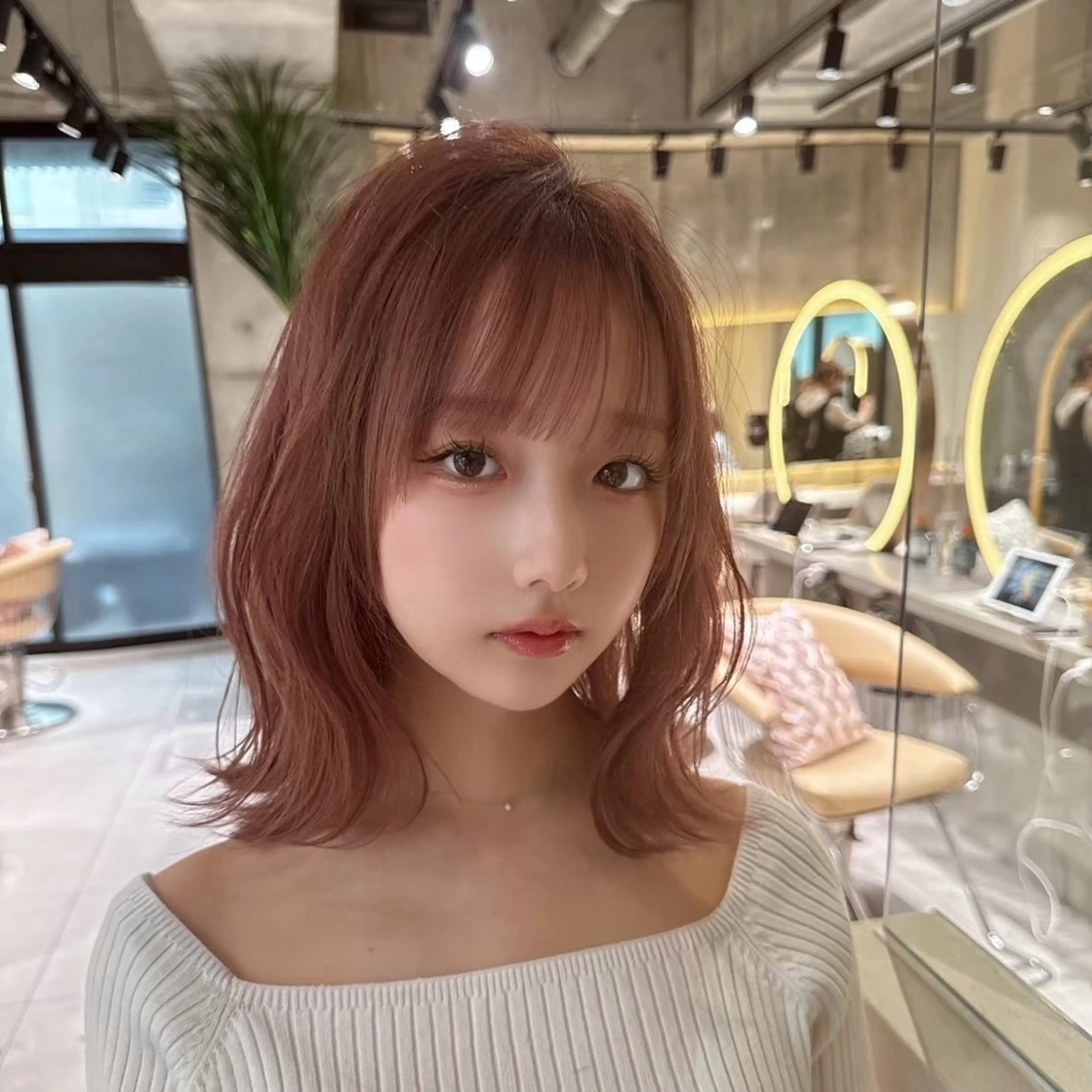 カラー ヘアカラー NAO 艶カラー🌙* :ﾟのヘアスタイル