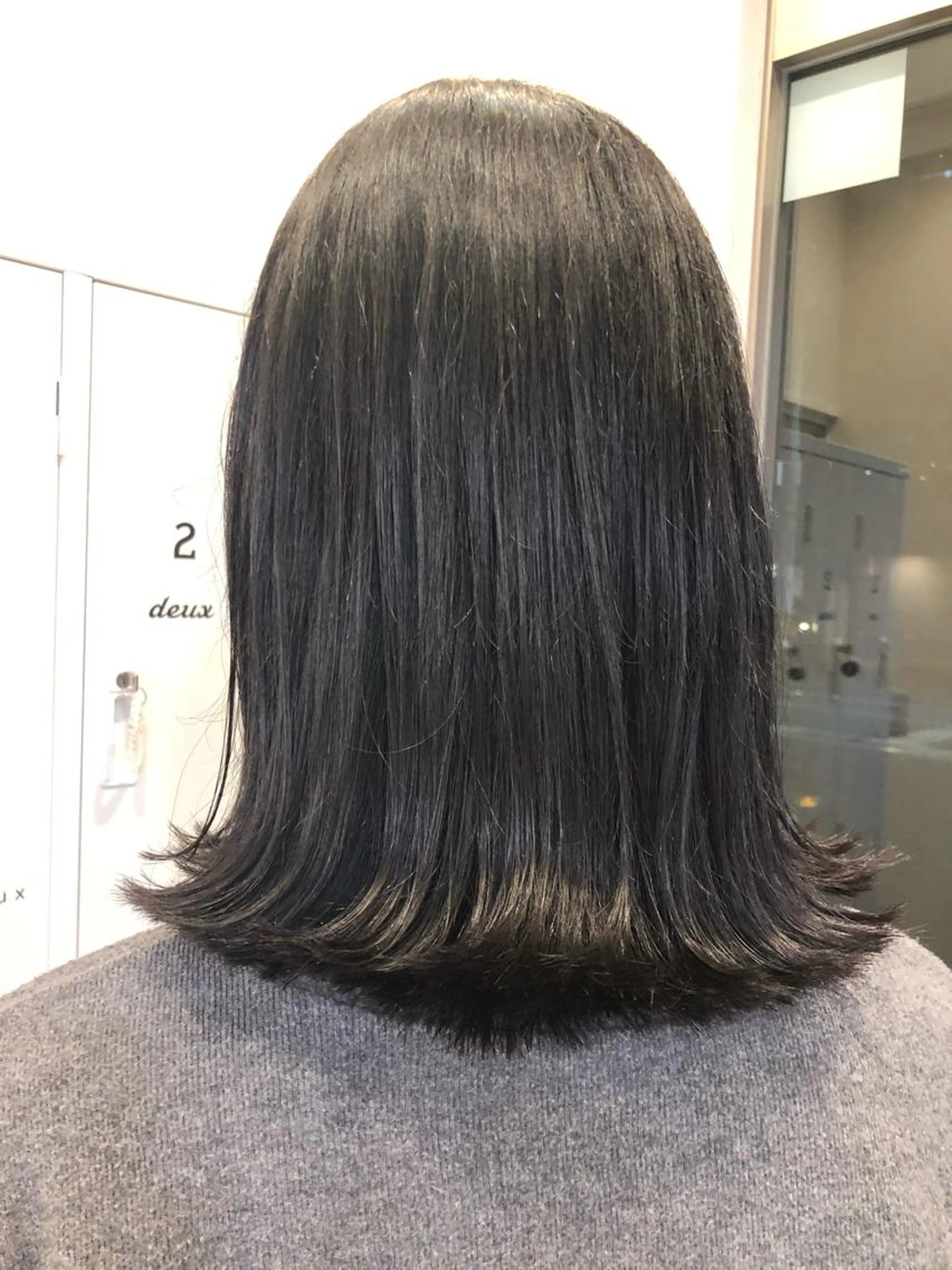 髪質改善トリートメントカット➕カラーの写真