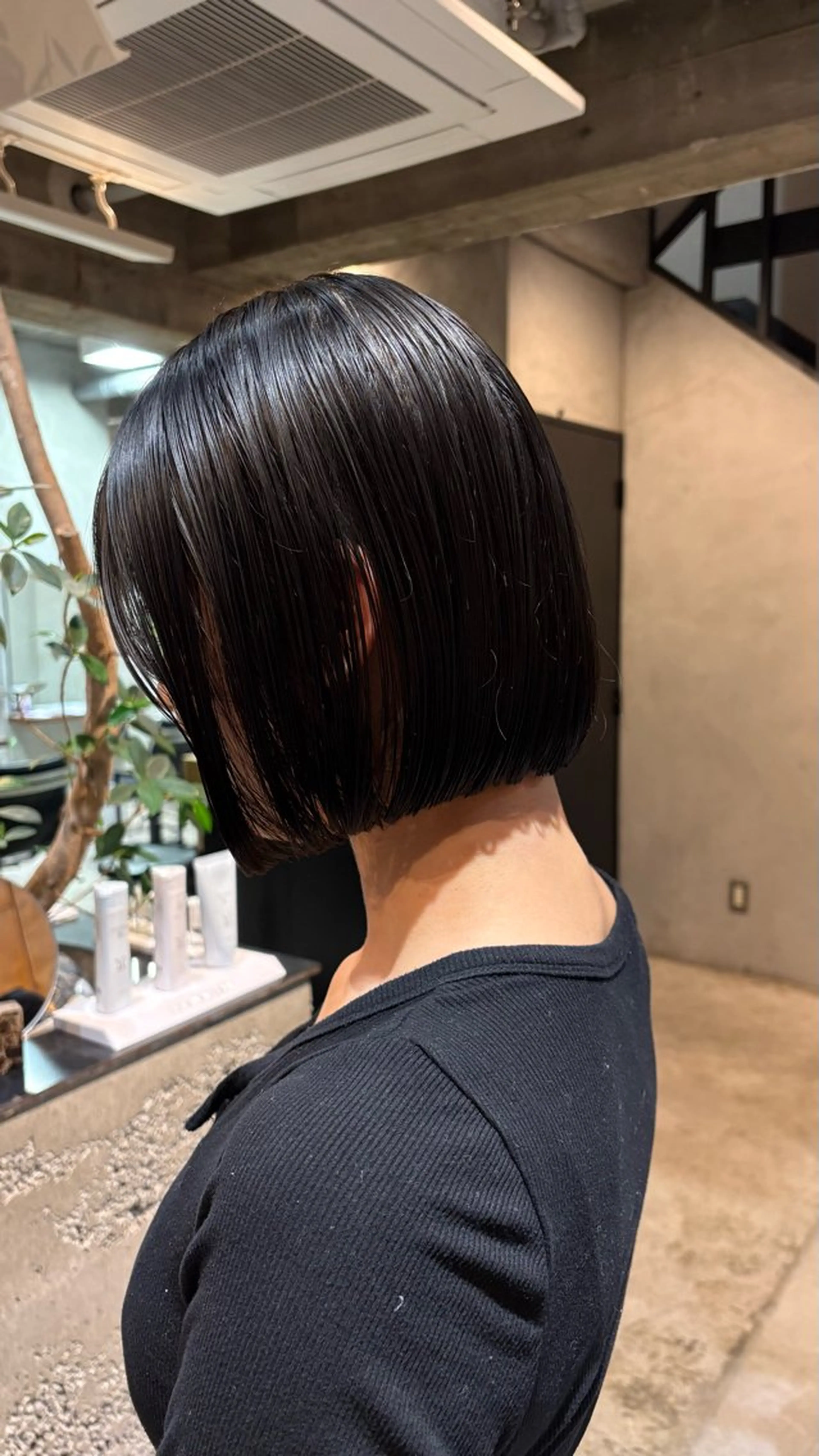 ショート ボブ 佐々木 蓮のヘアスタイル