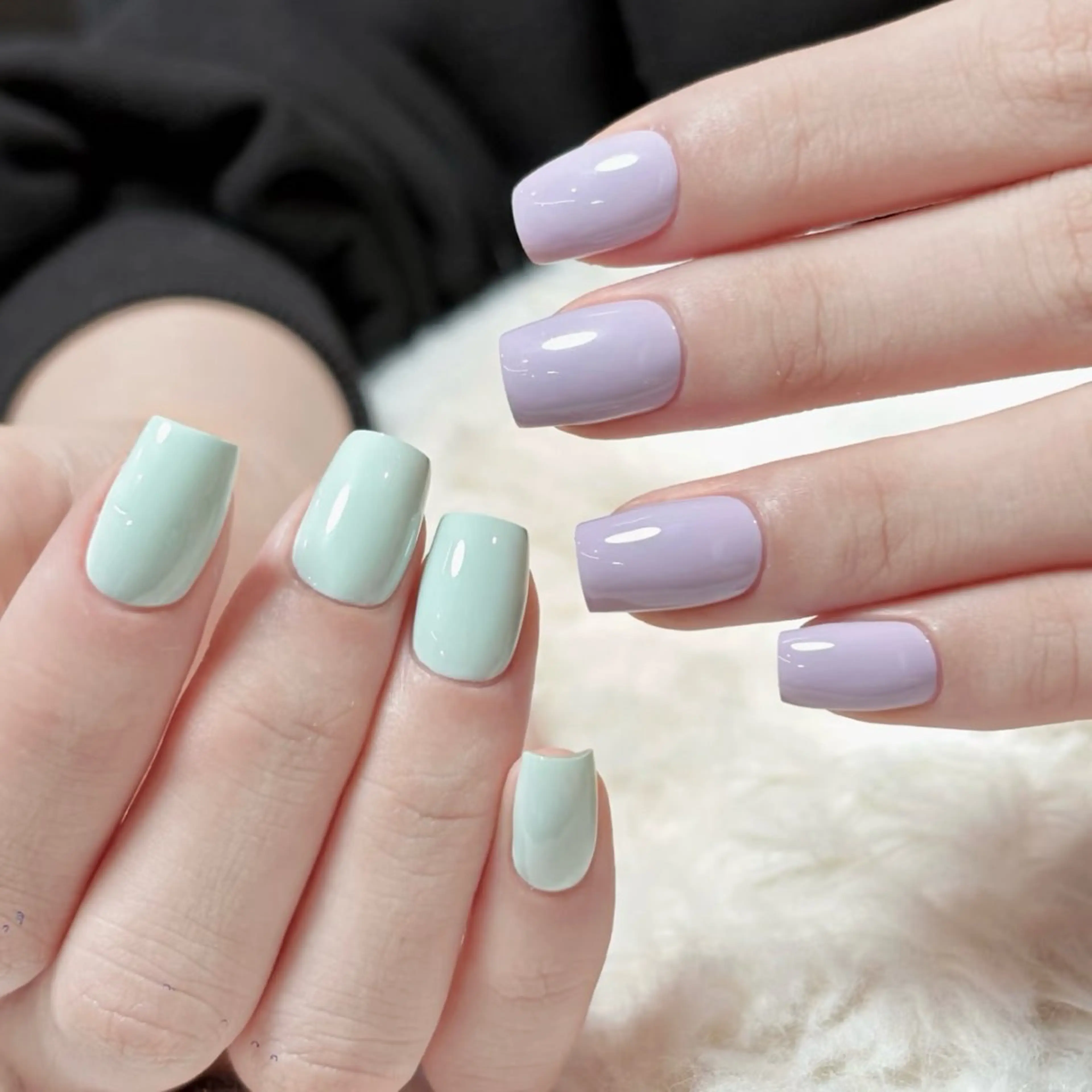 ネイル ハンドネイル GreenNail salonパラジェルのネイルデザイン
