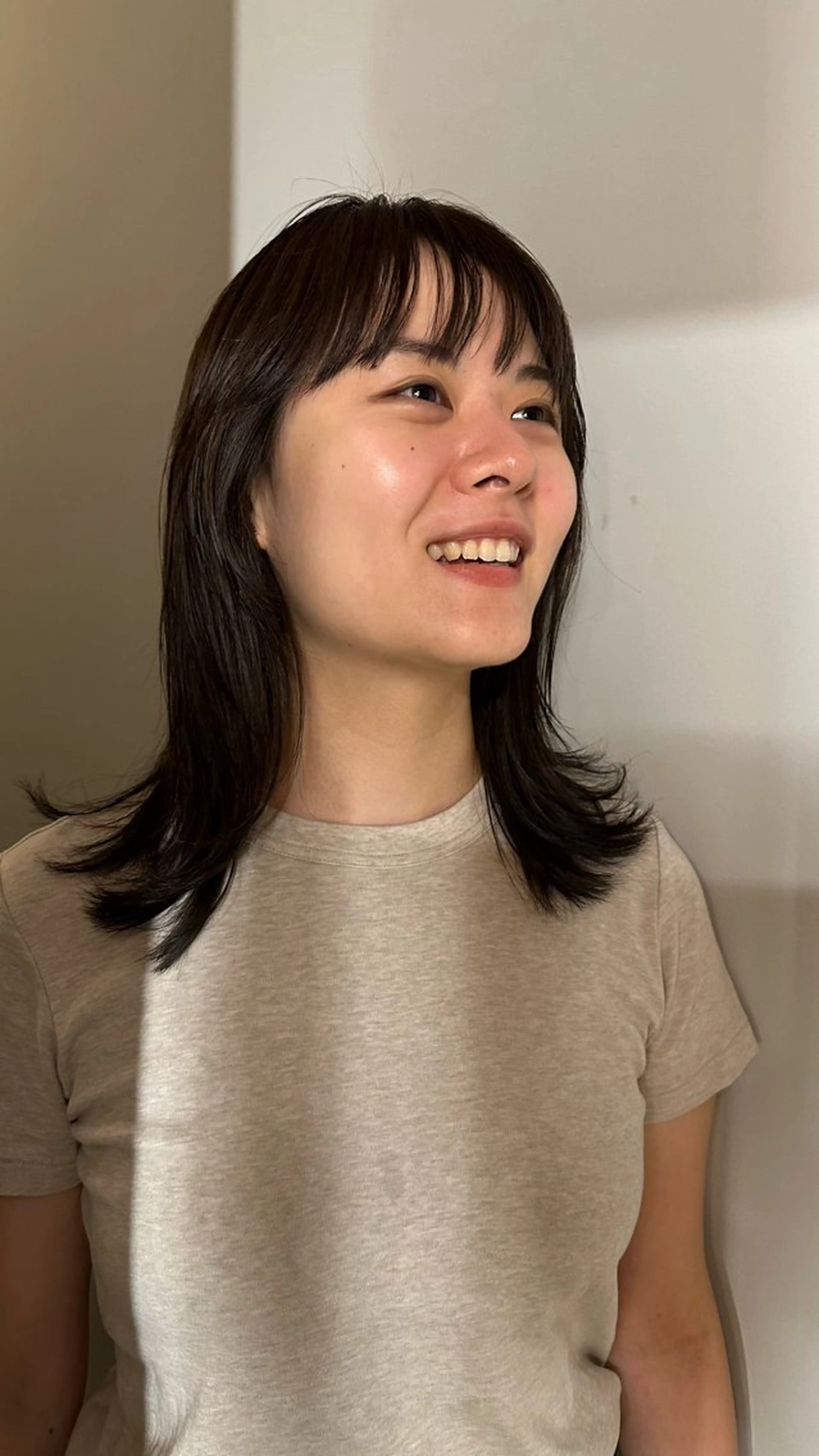 ミディアム カラー ヘアカラー トリートメント レイヤーカット 🫧kotoneのヘアスタイル