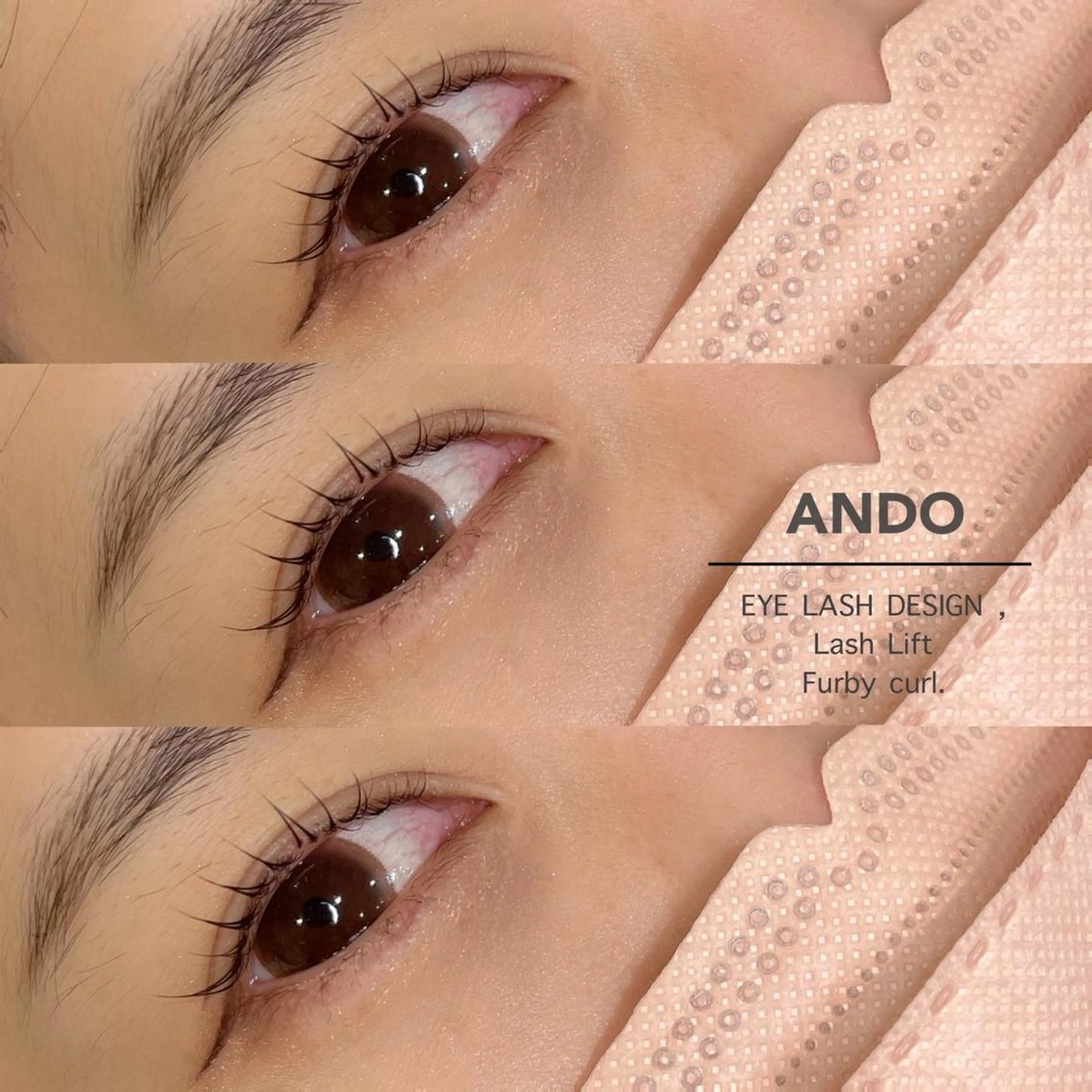 マツエク・マツパ マツパ ANDO HIKARIのマツエク・マツパデザイン