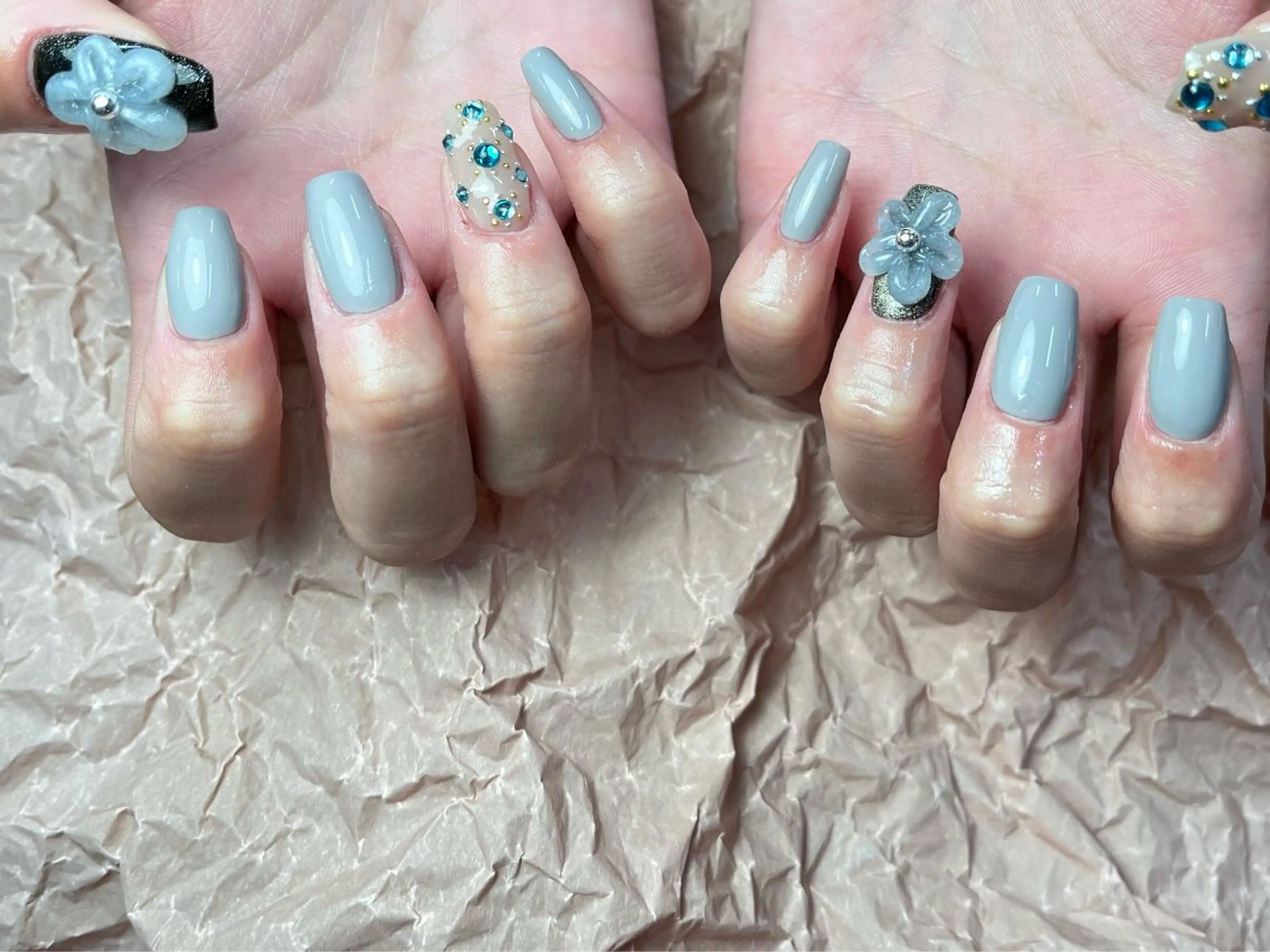 ネイル アートネイル ハンドネイル ToliyDeliy Nail Salonのネイルデザイン