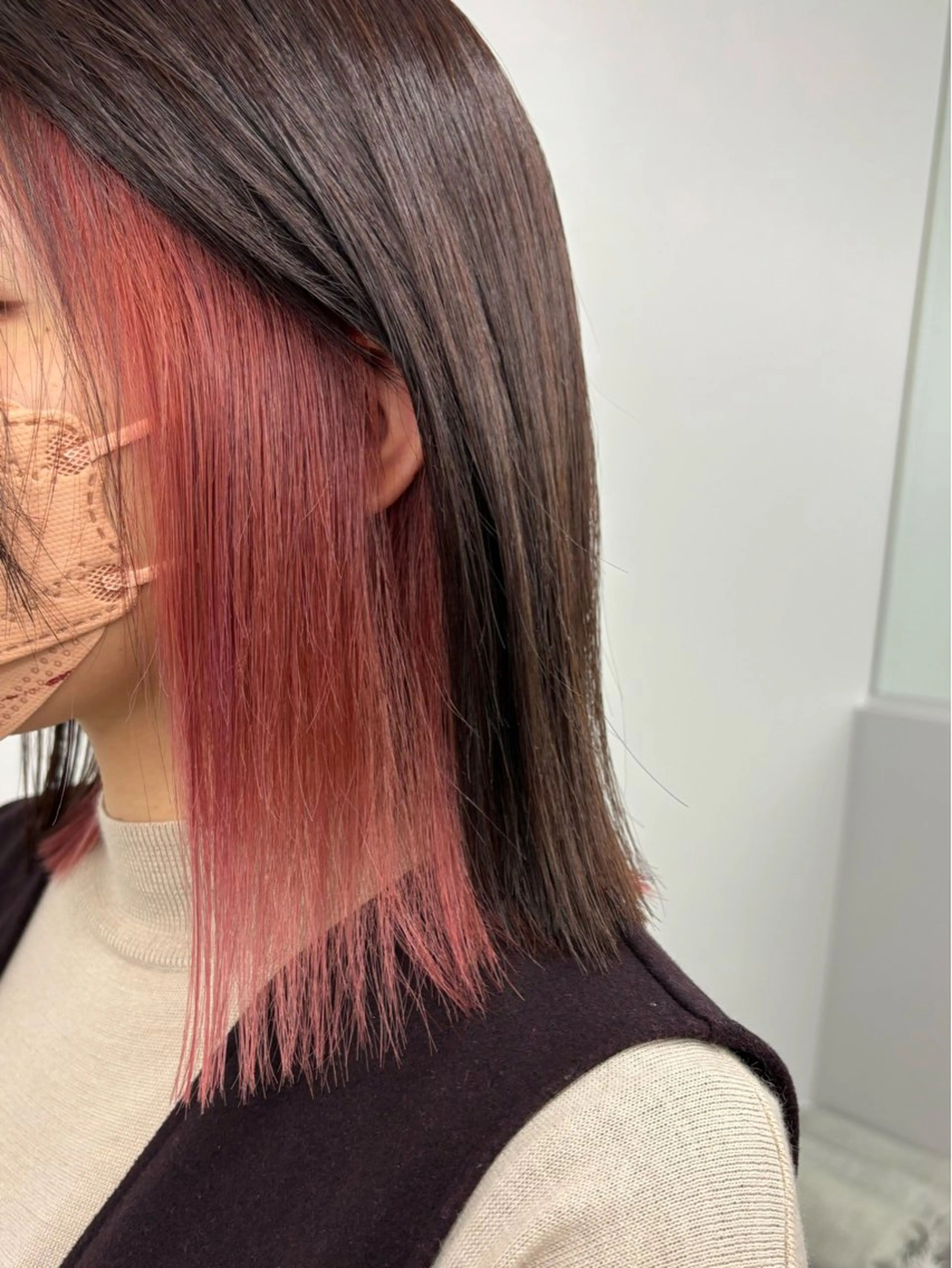 セミロング ヘアカラー トリートメント ROCCO east / りんなのヘアスタイル